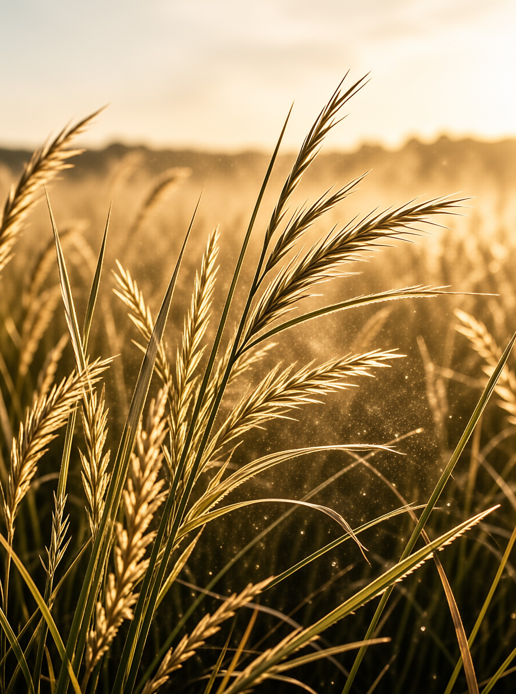 Golden Hour Wheat Ears