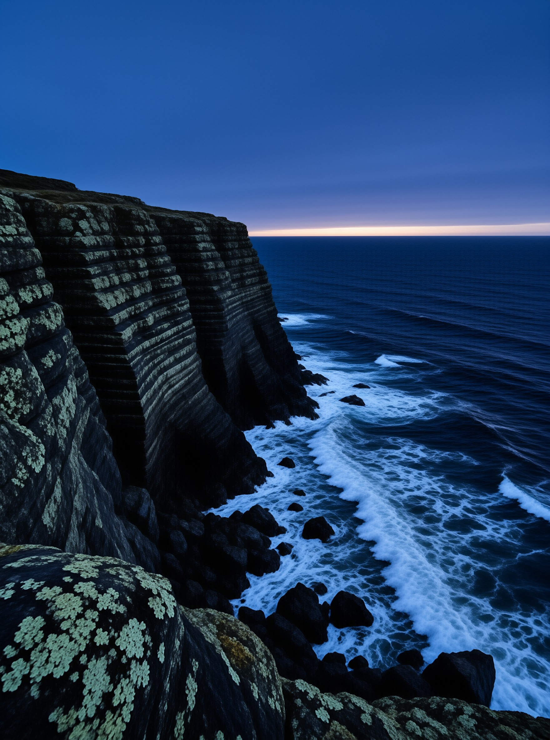 Stratified Coastal Cliffs