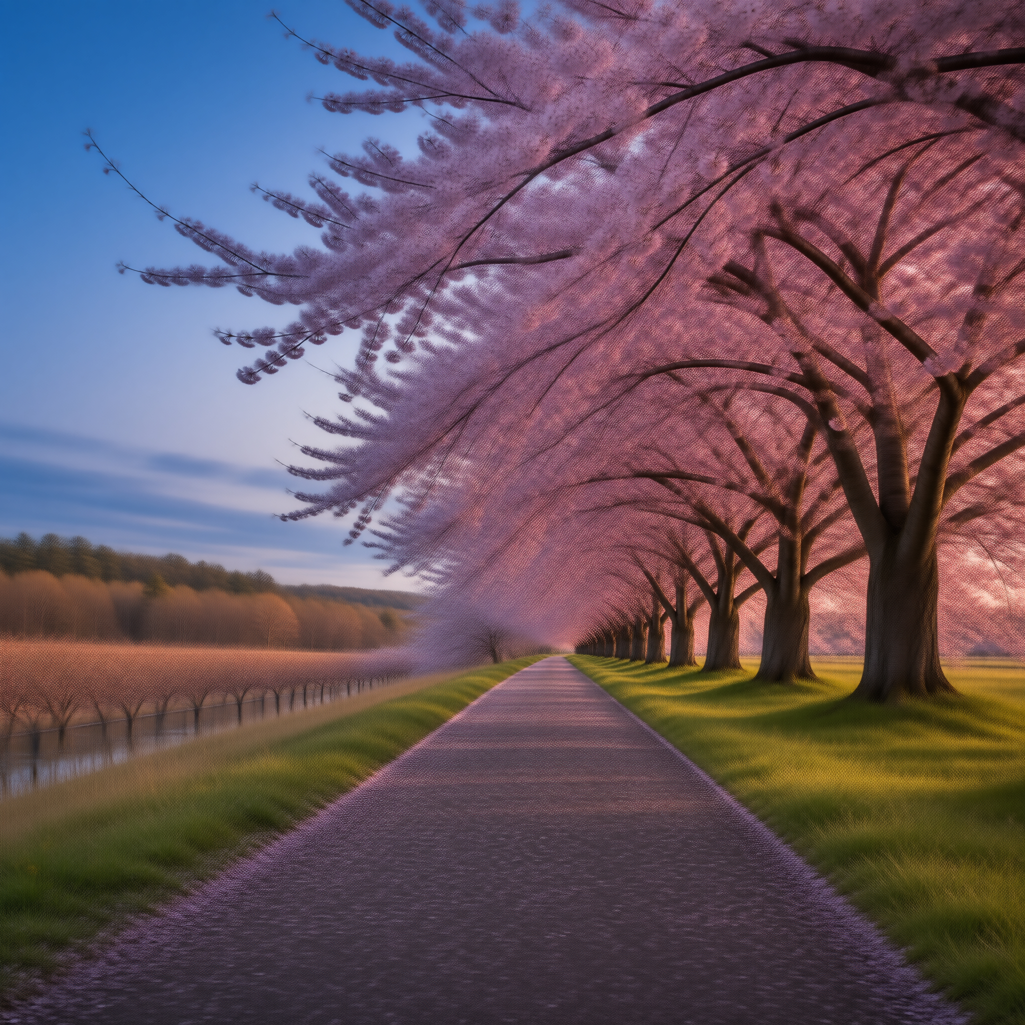 Cherry Blossom Pathway