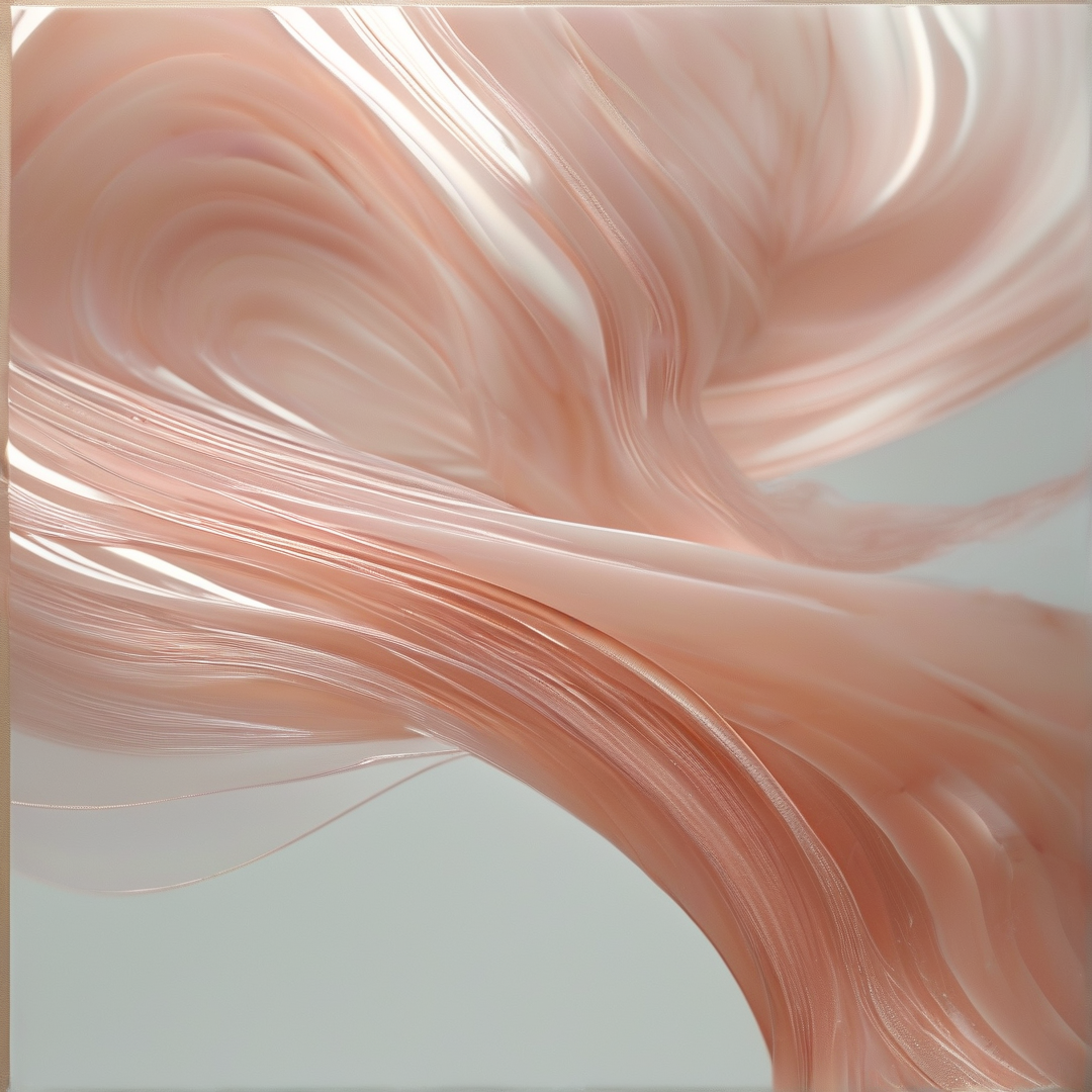 Flowing Pink Silk