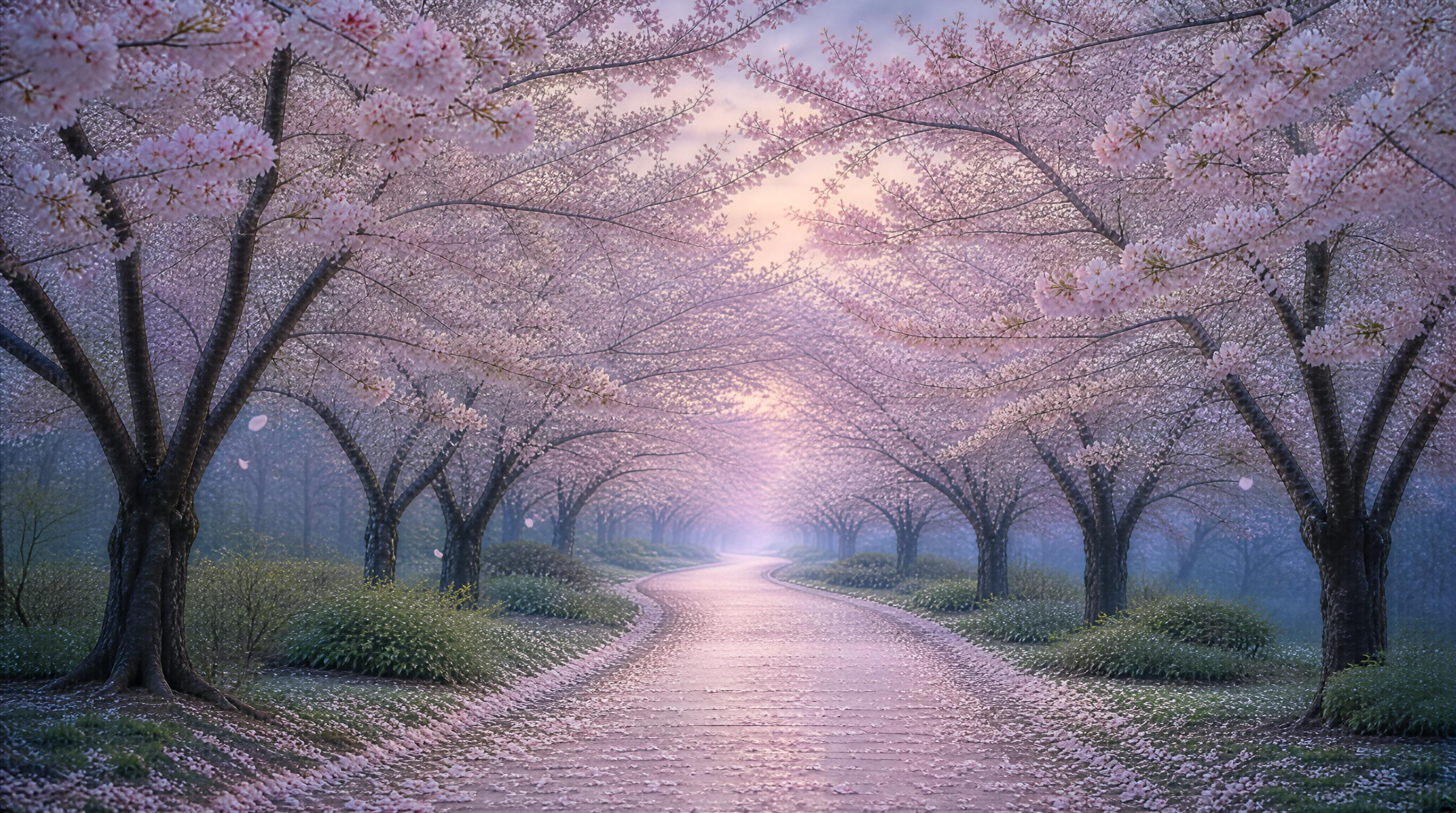 Cherry Blossom Path