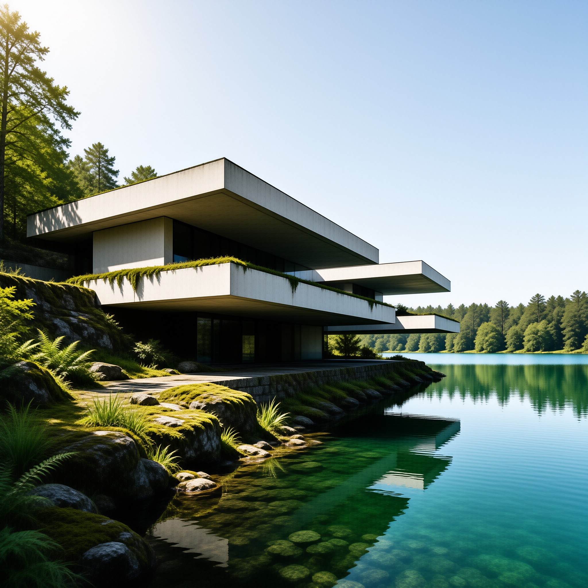 Modern Lakeside Architecture