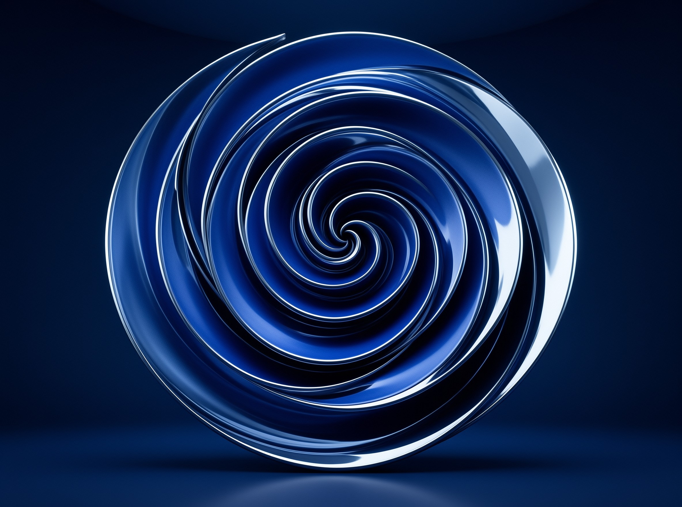 Blue Spiral Vortex