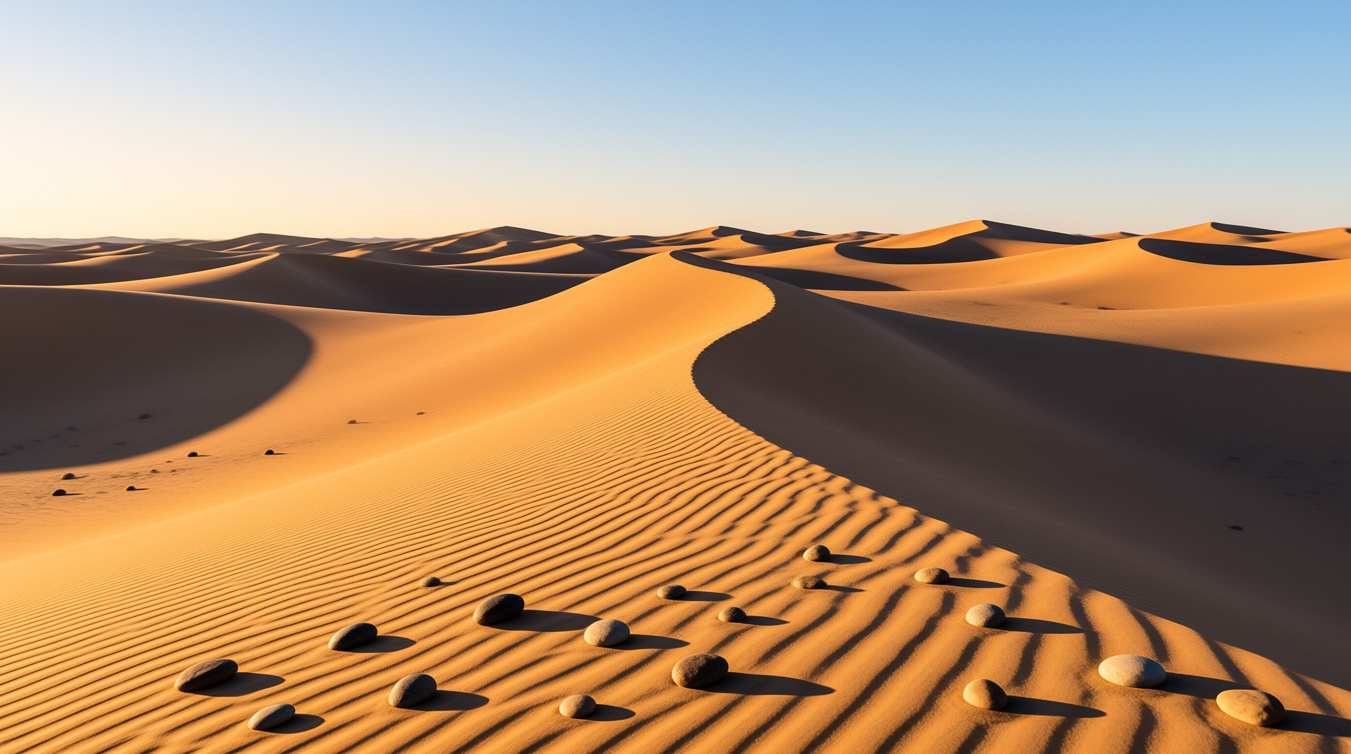Desert Dunes at Sunset