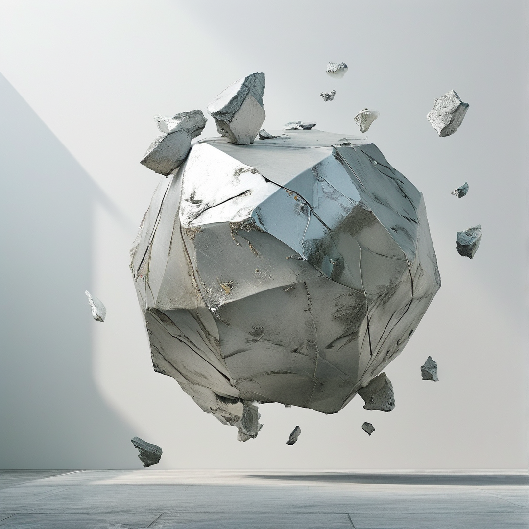 Floating Exploding Rock