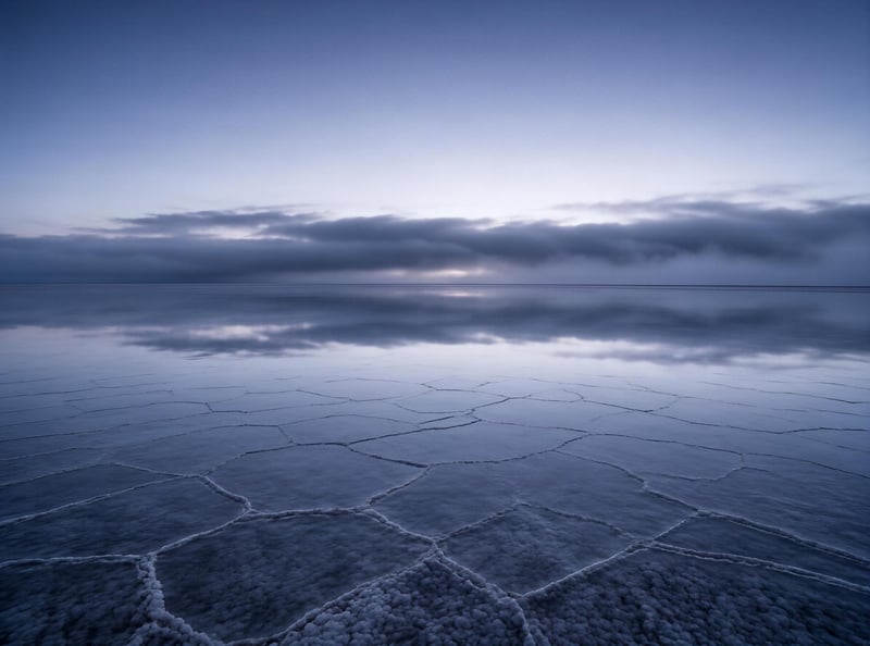 Salt Flat Landscape