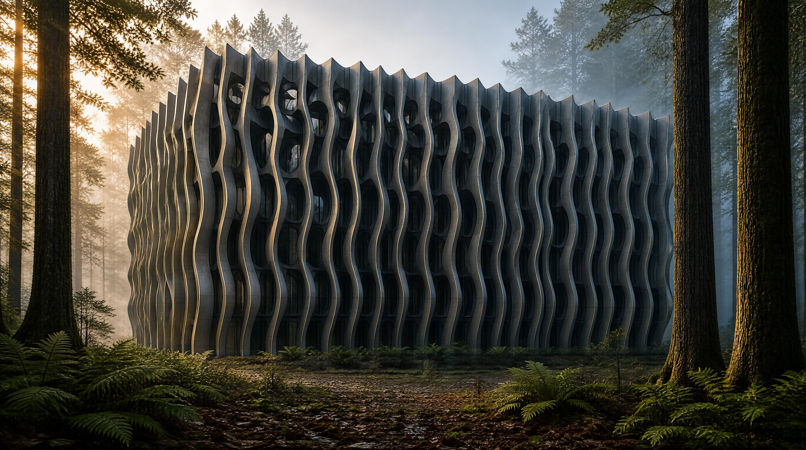 Modern Forest Building