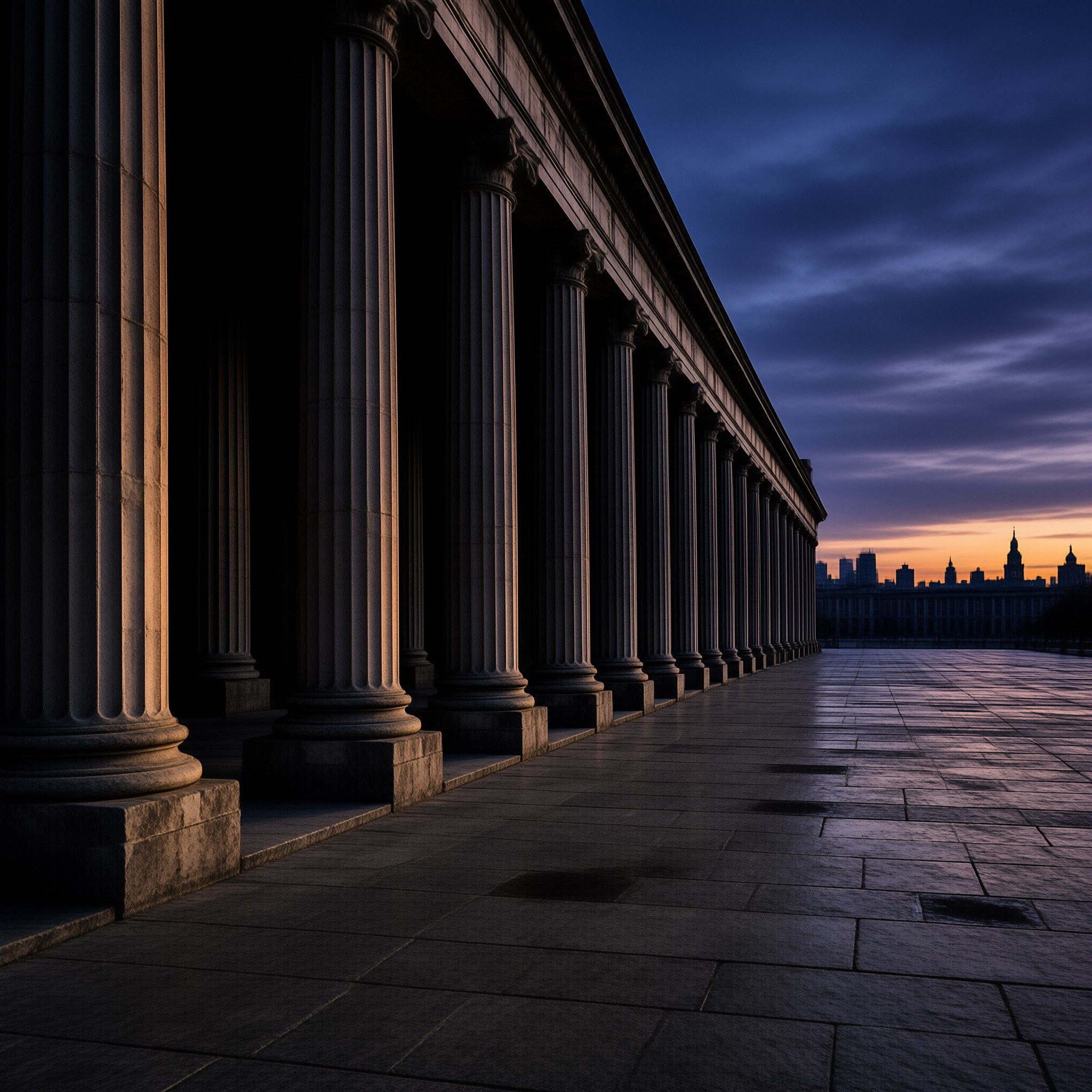 Twilight Colonnade