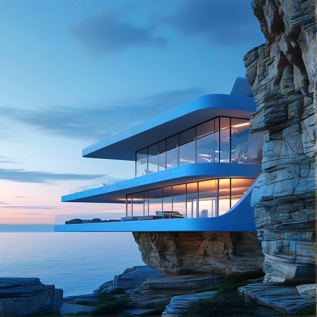 Cliffside Modern Villa