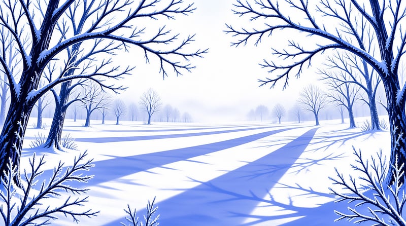 Snowy Winter Landscape