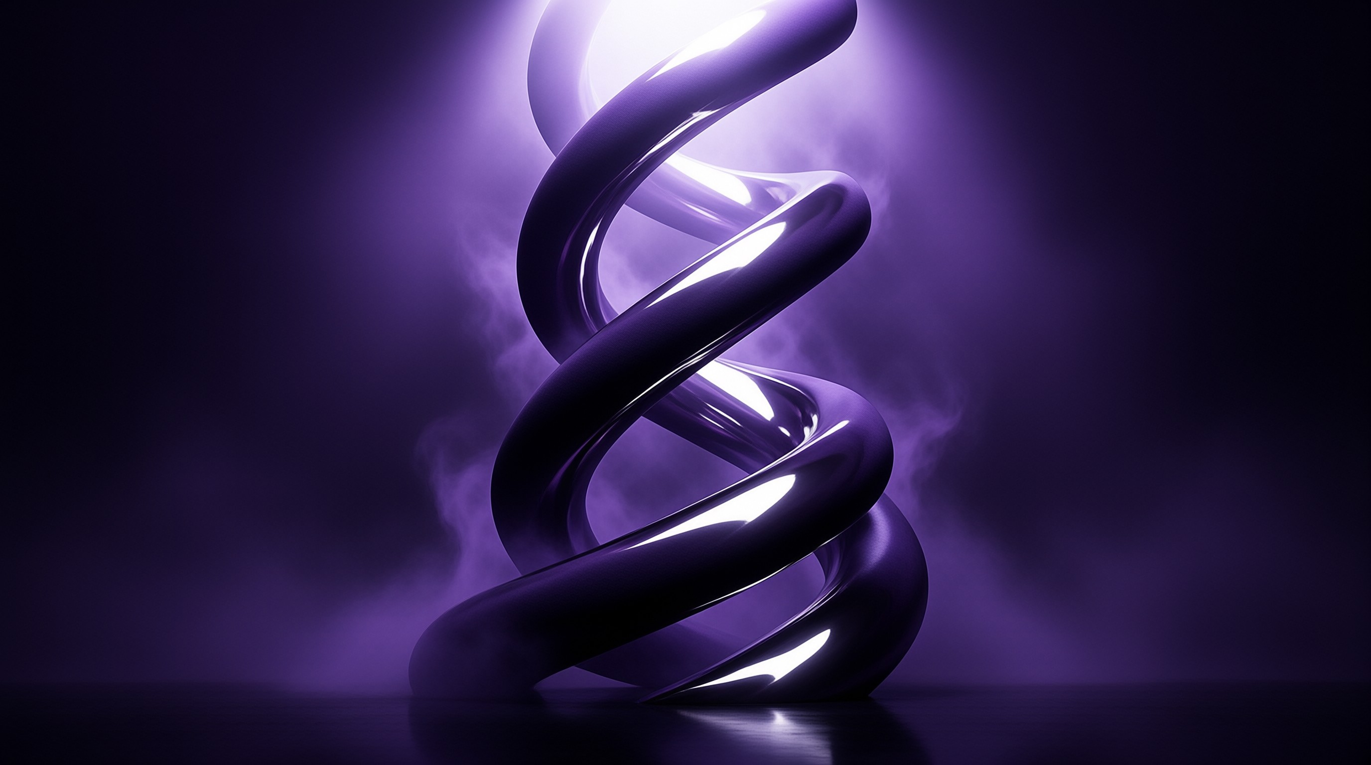 Abstract Purple Spiral
