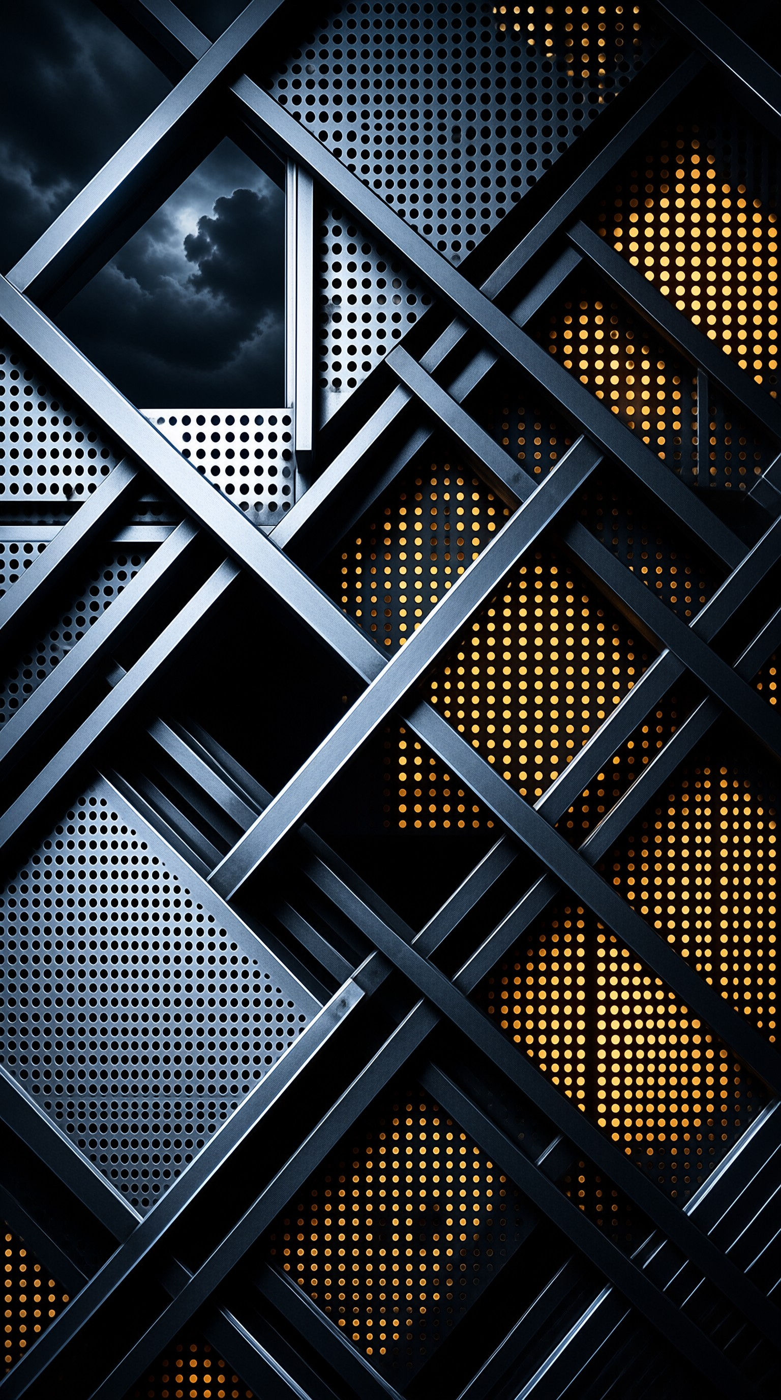 Industrial Geometric Abstract