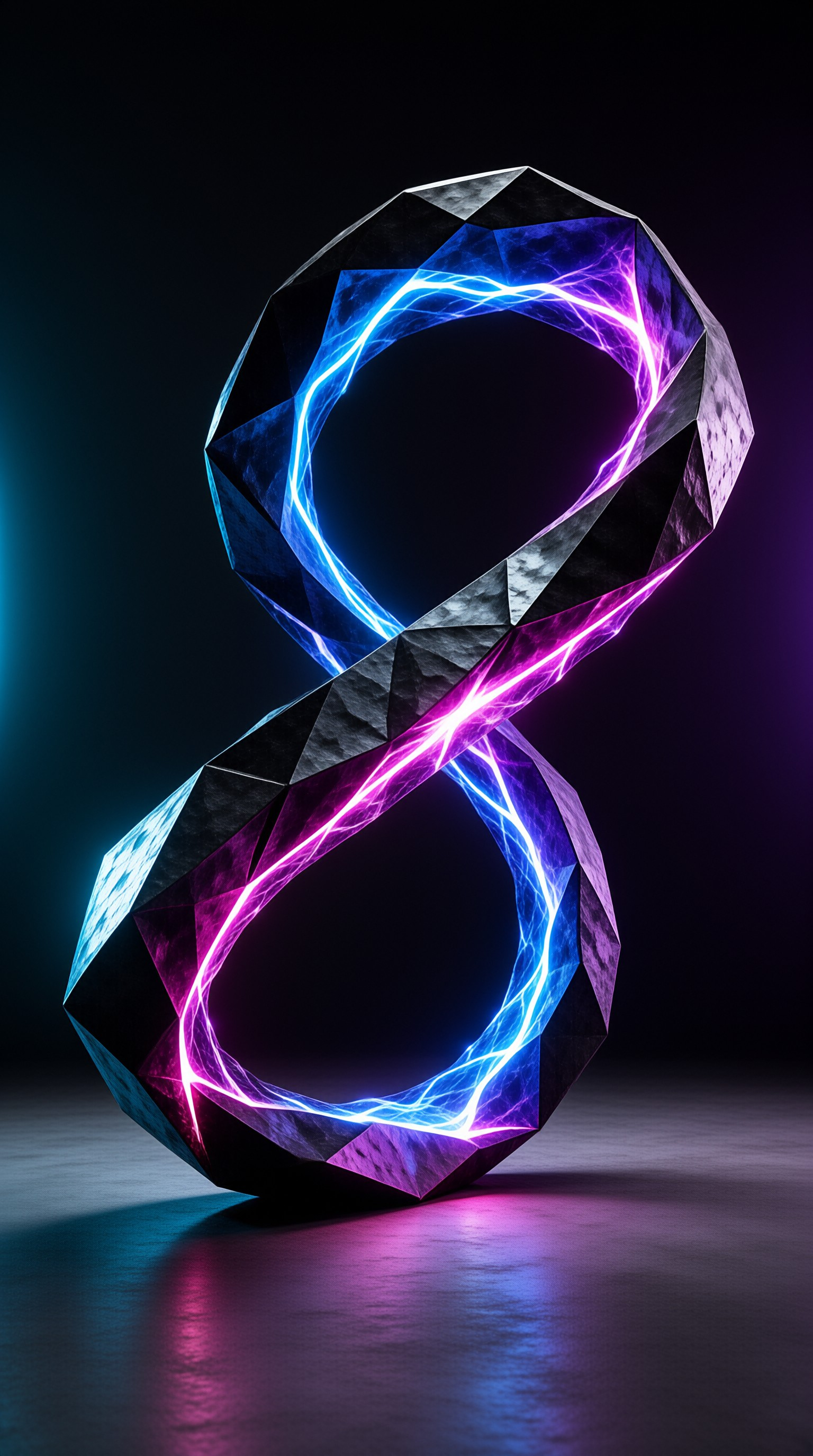 Glowing Crystal Infinity