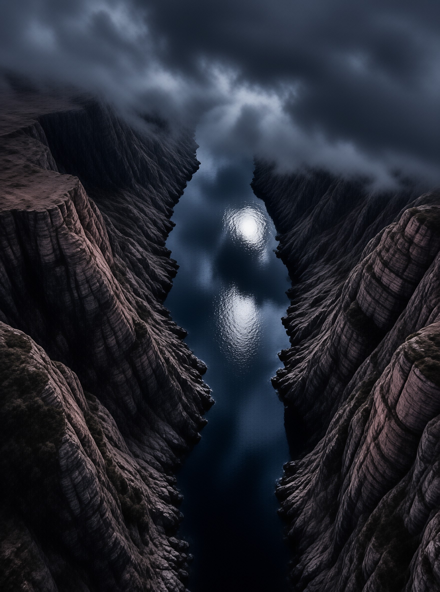 Moonlight in the Canyon