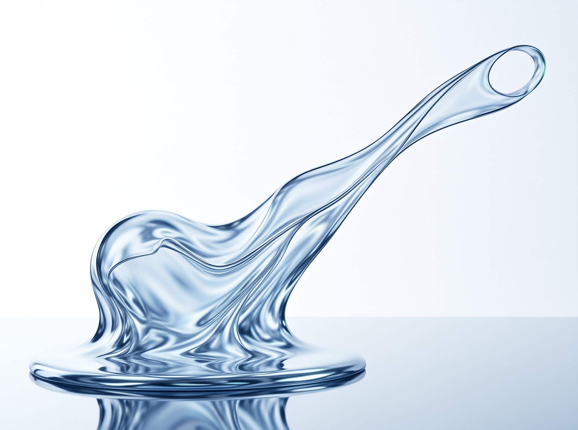 Abstract Liquid Sculpture