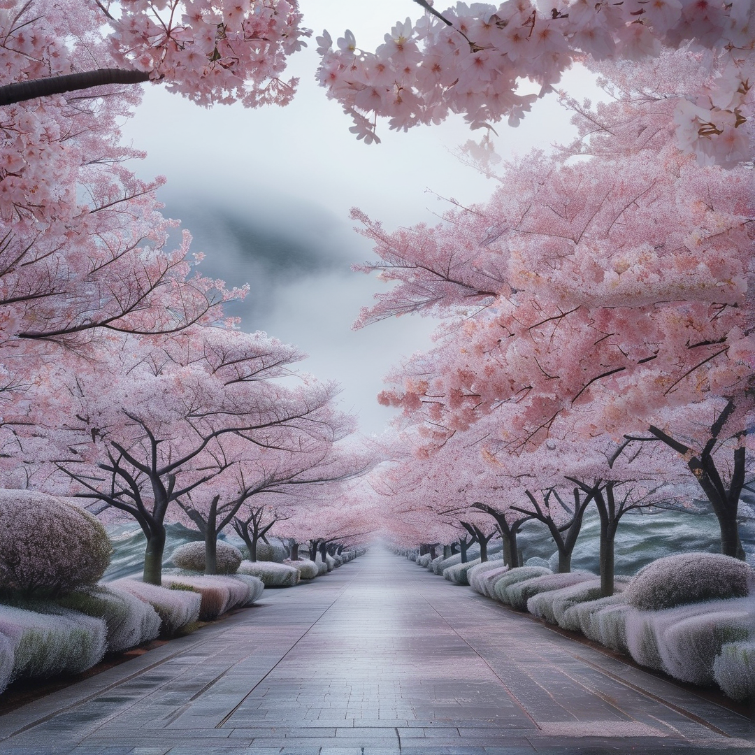 Cherry Blossom Tunnel