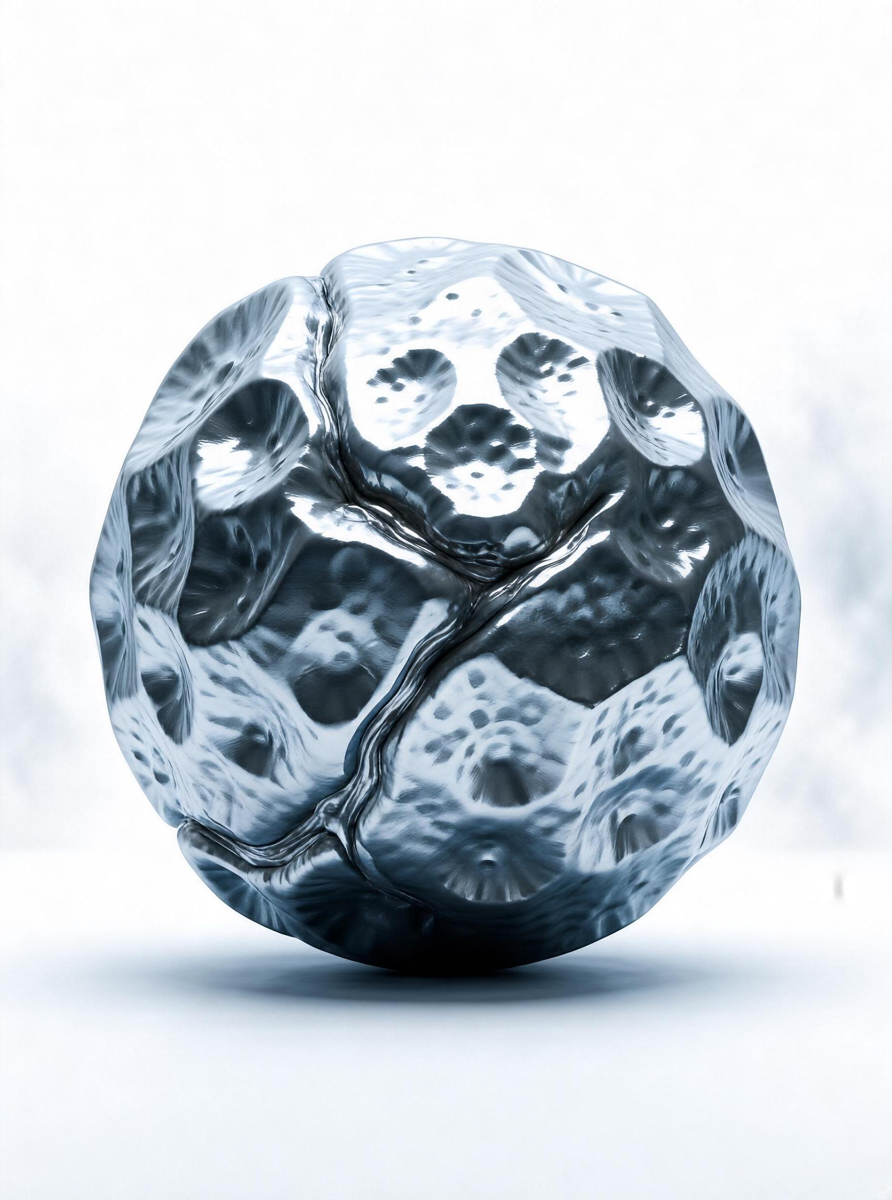 Metallic Irregular Sphere