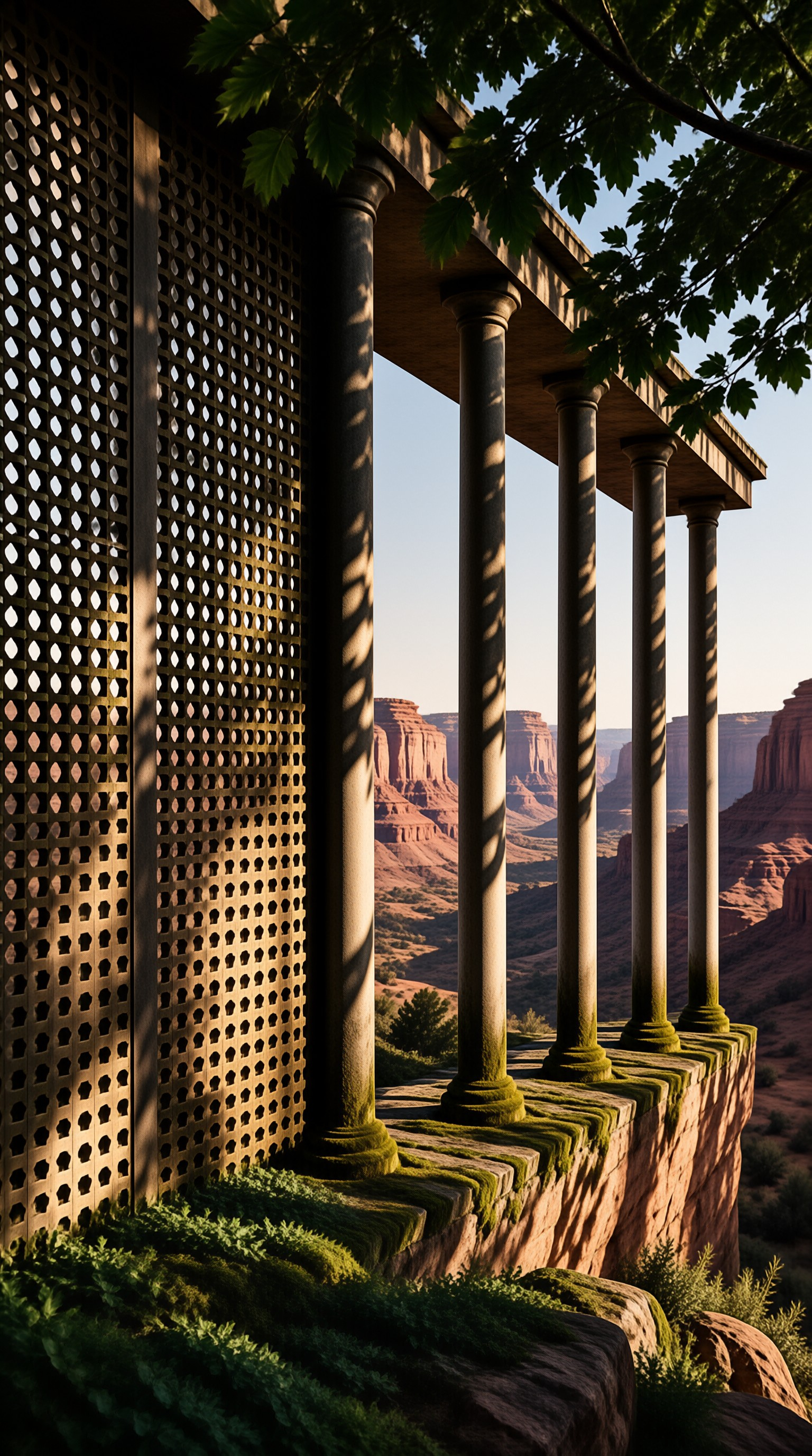 Desert Architectural Vista