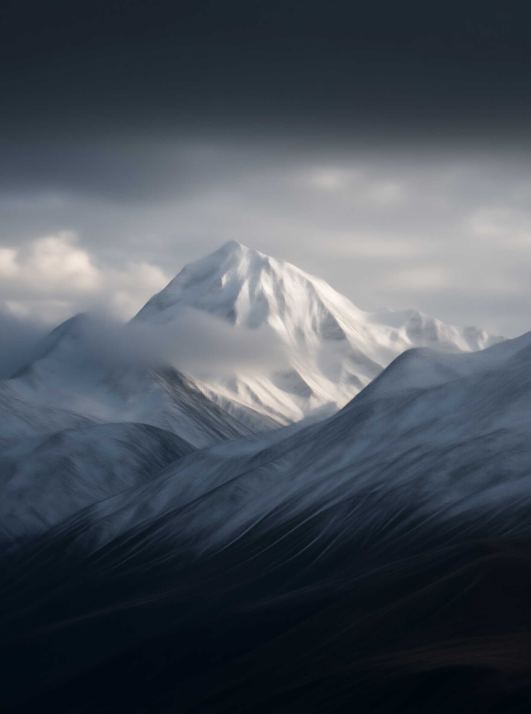 Majestic Snow-Capped Peaks