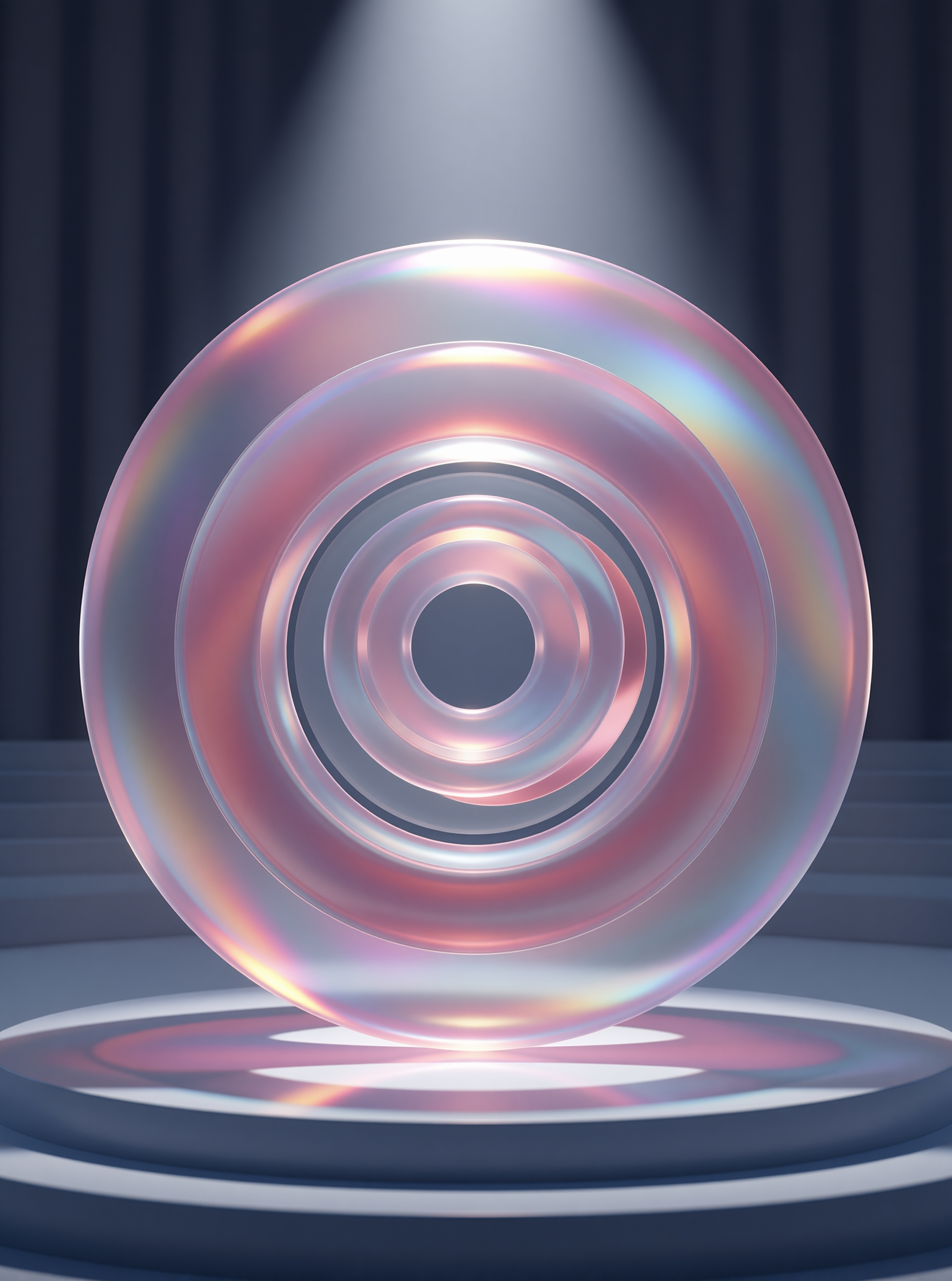 Iridescent Concentric Ring