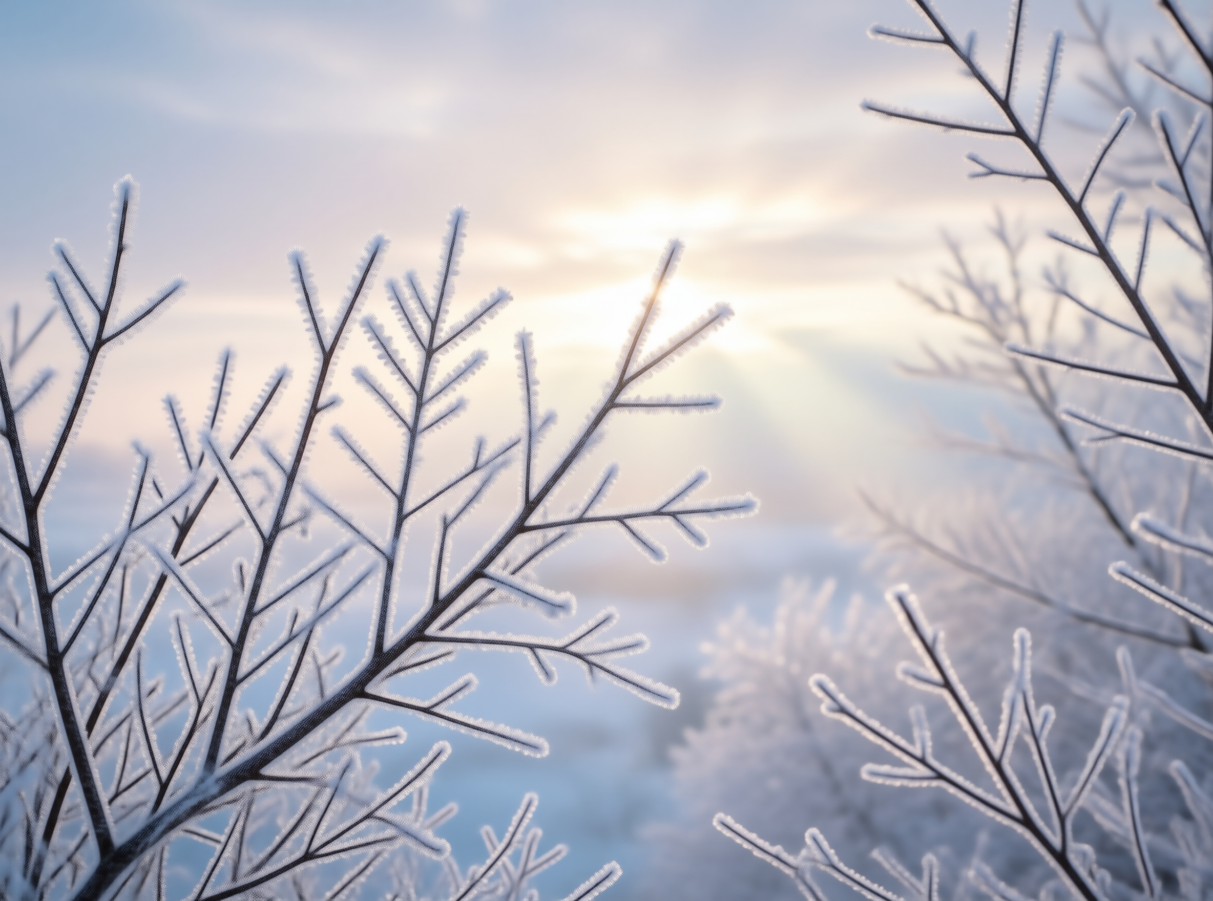 Frosty Winter Branches