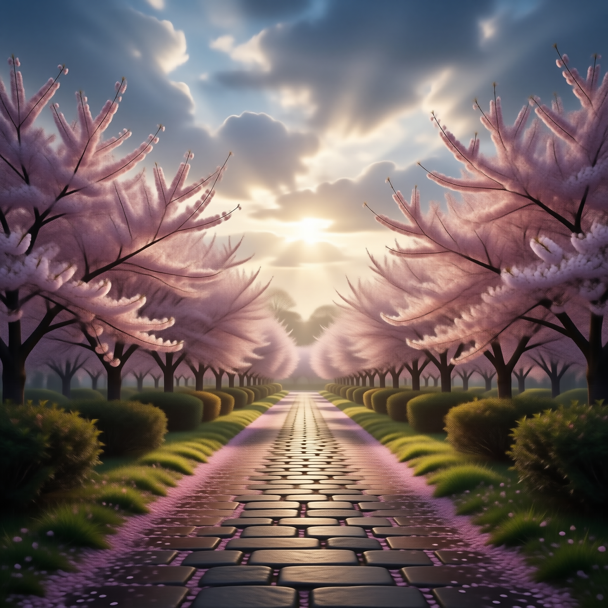 Cherry Blossom Path