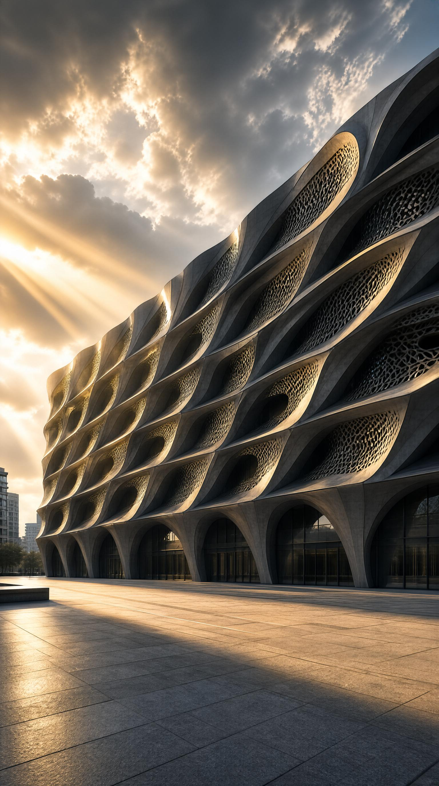 Futuristic Parametric Facade