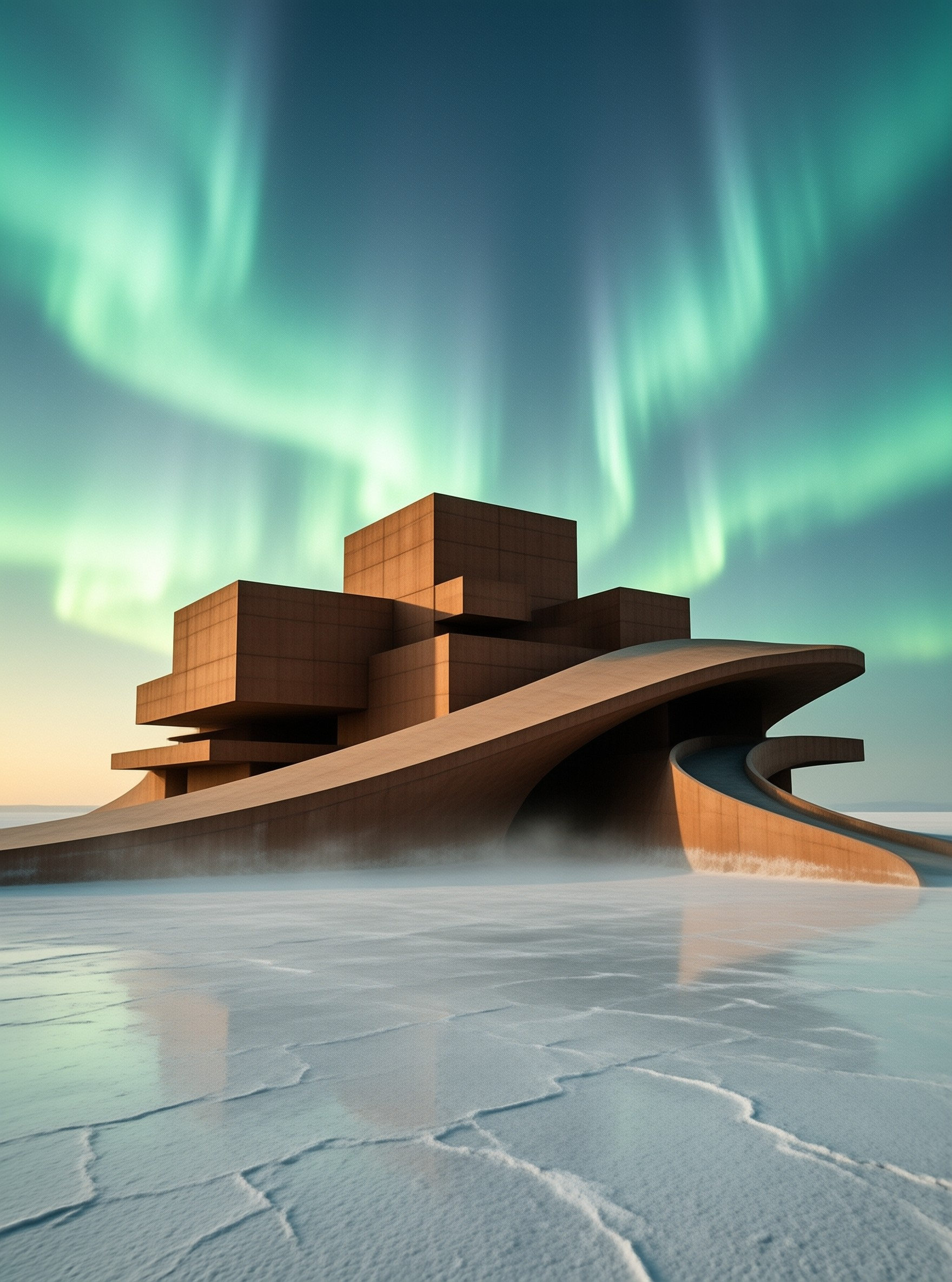 Aurora Futuristic Architecture