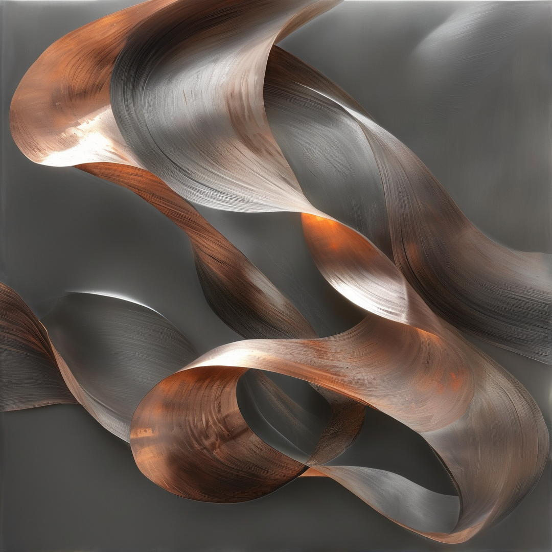 Abstract Metal Curves