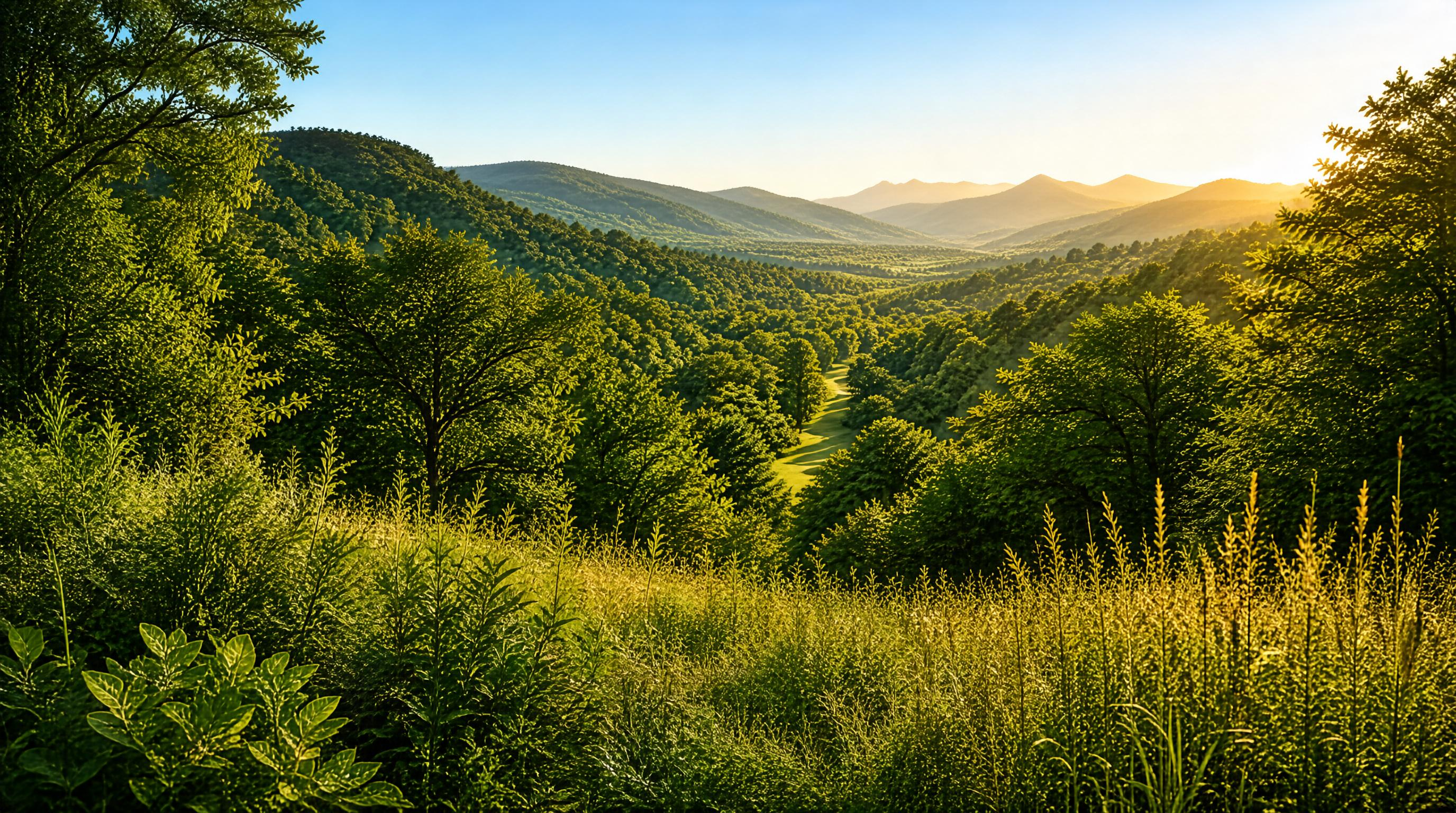 Lush Valley Landscape