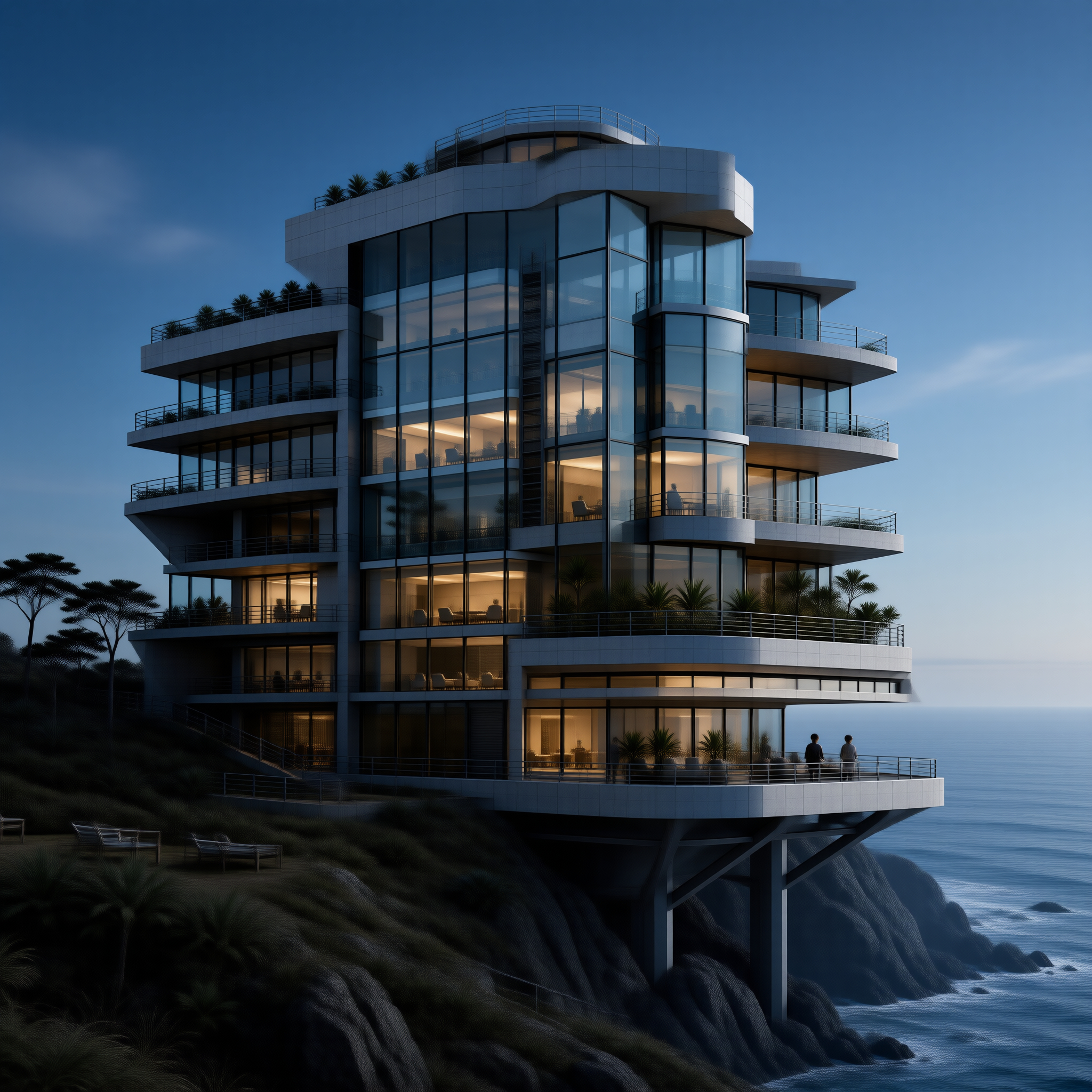 Modern Coastal Building
