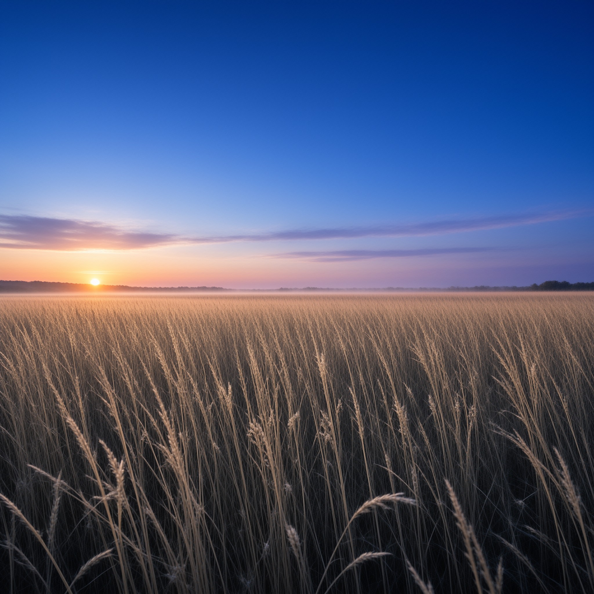 Golden Field at Sunrise