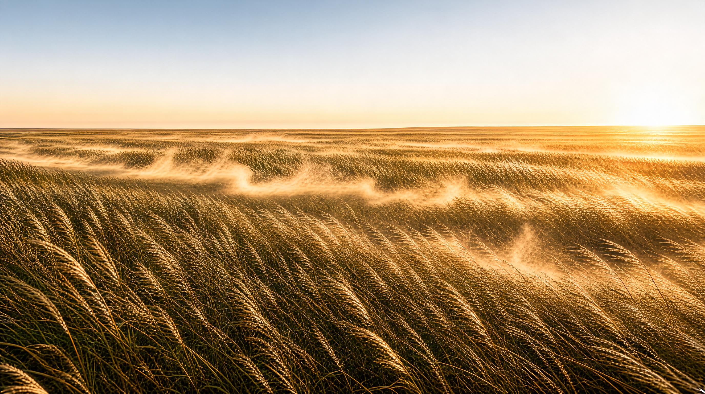 Golden Field at Dawn