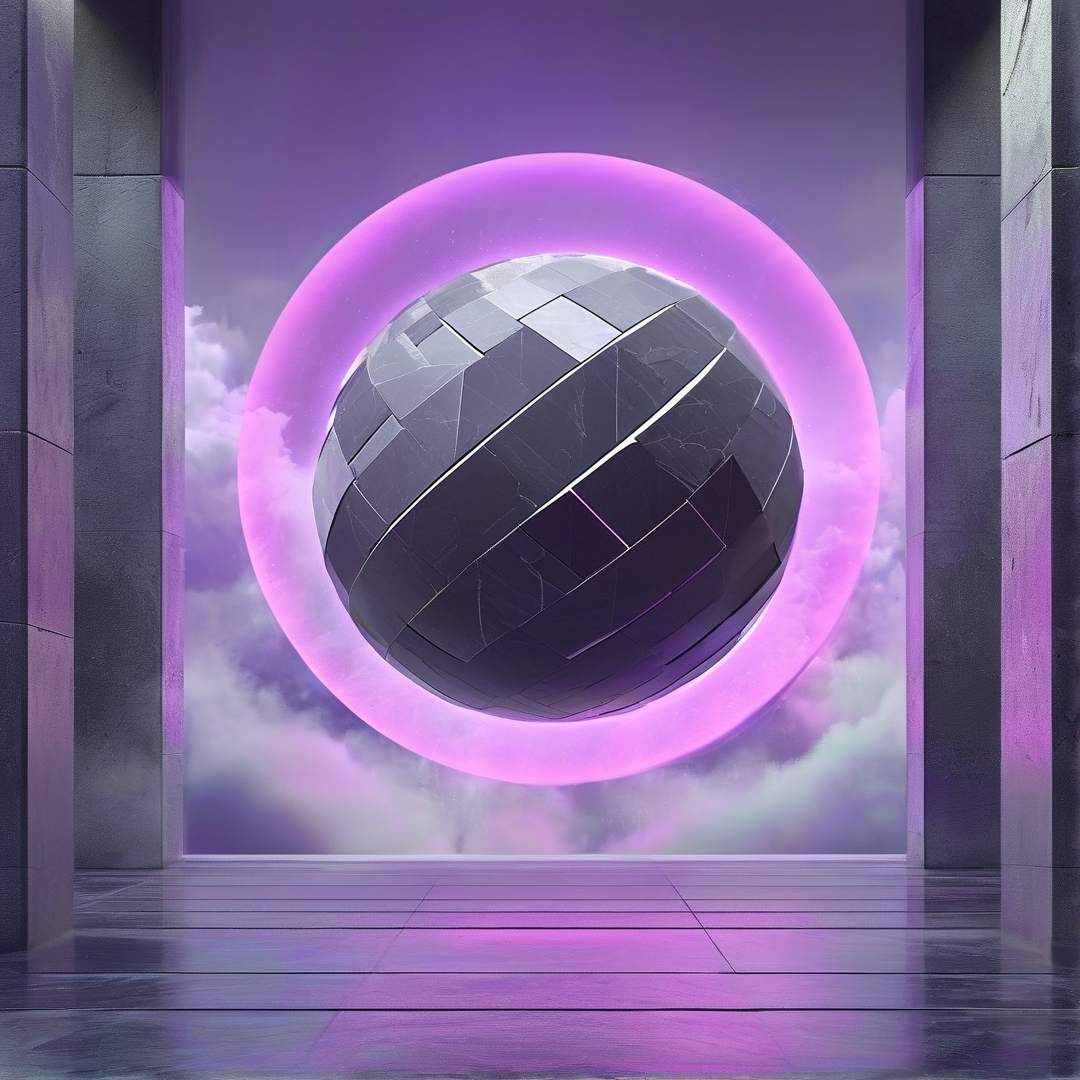 Glowing Ring and Sphere
