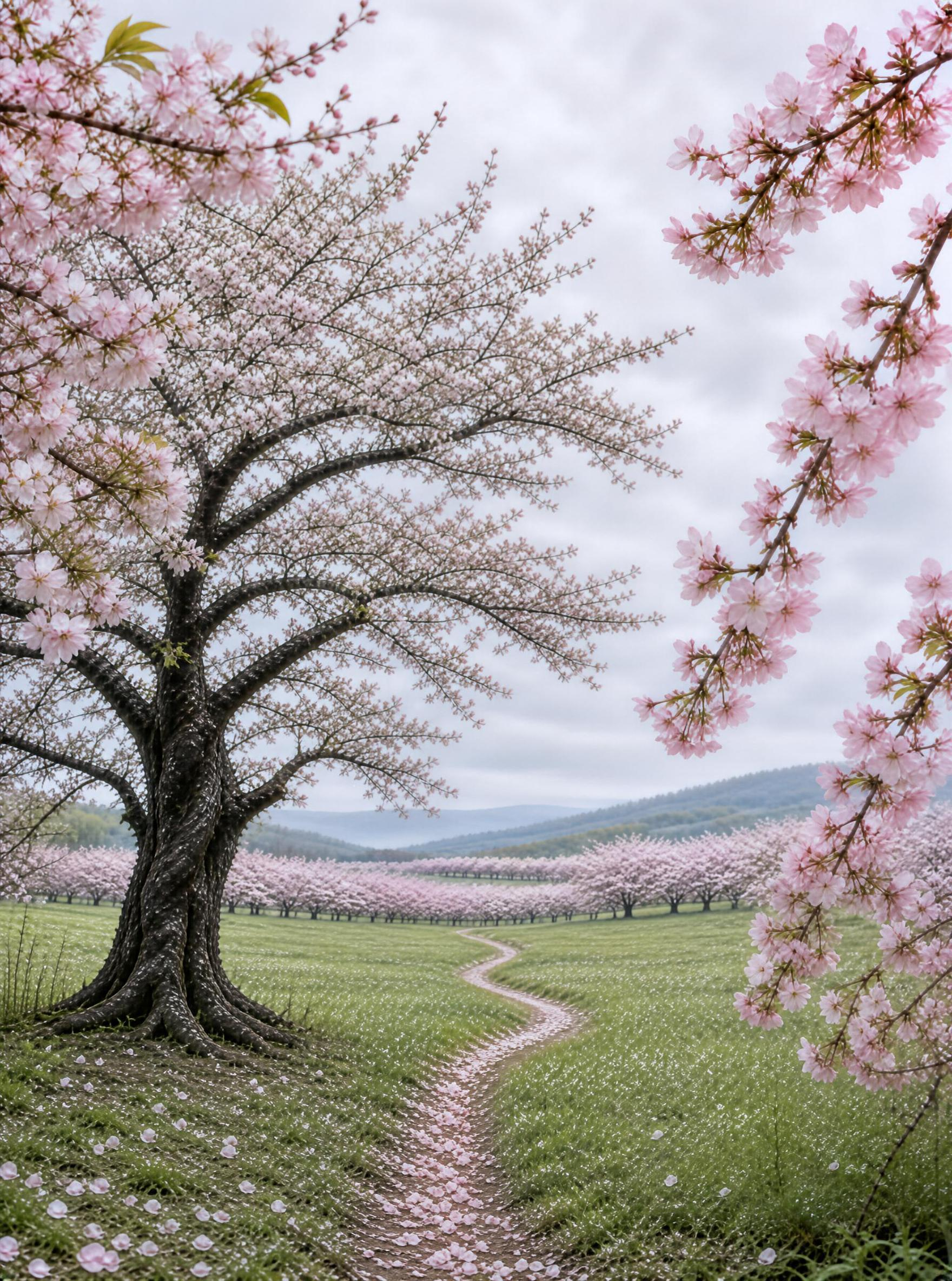 Cherry Blossom Path