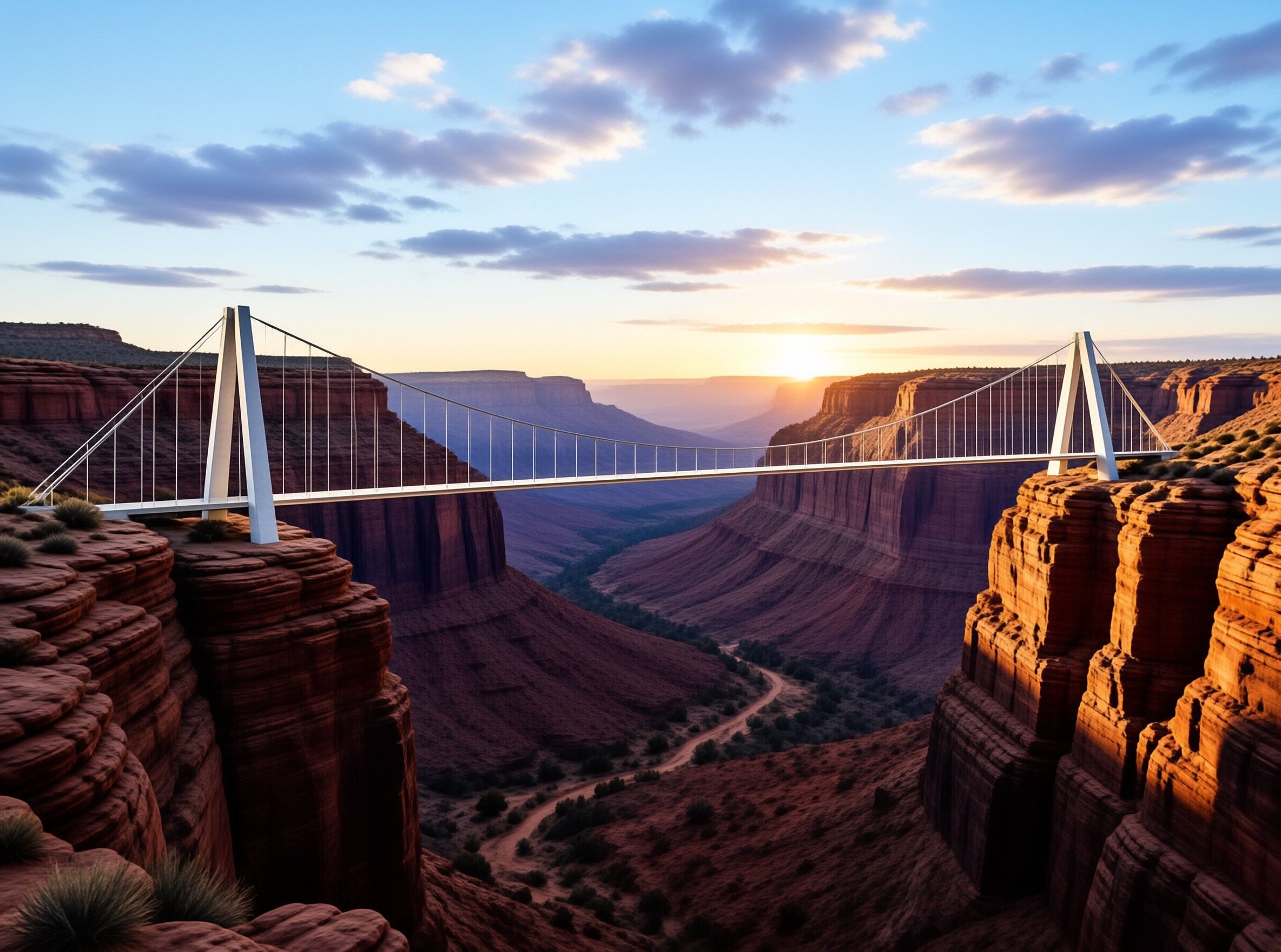 Canyon Suspension Bridge