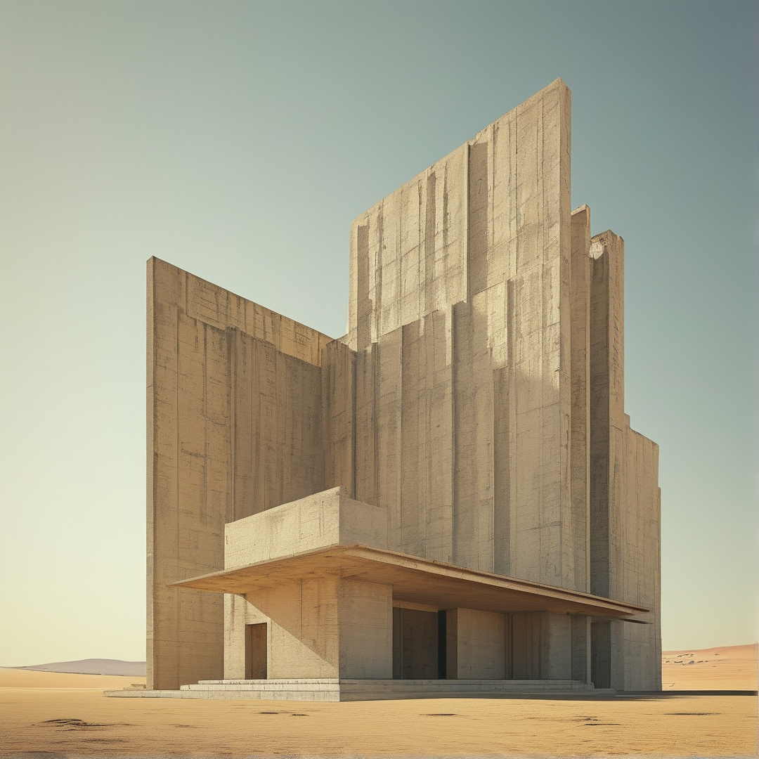 Desert Concrete Architecture