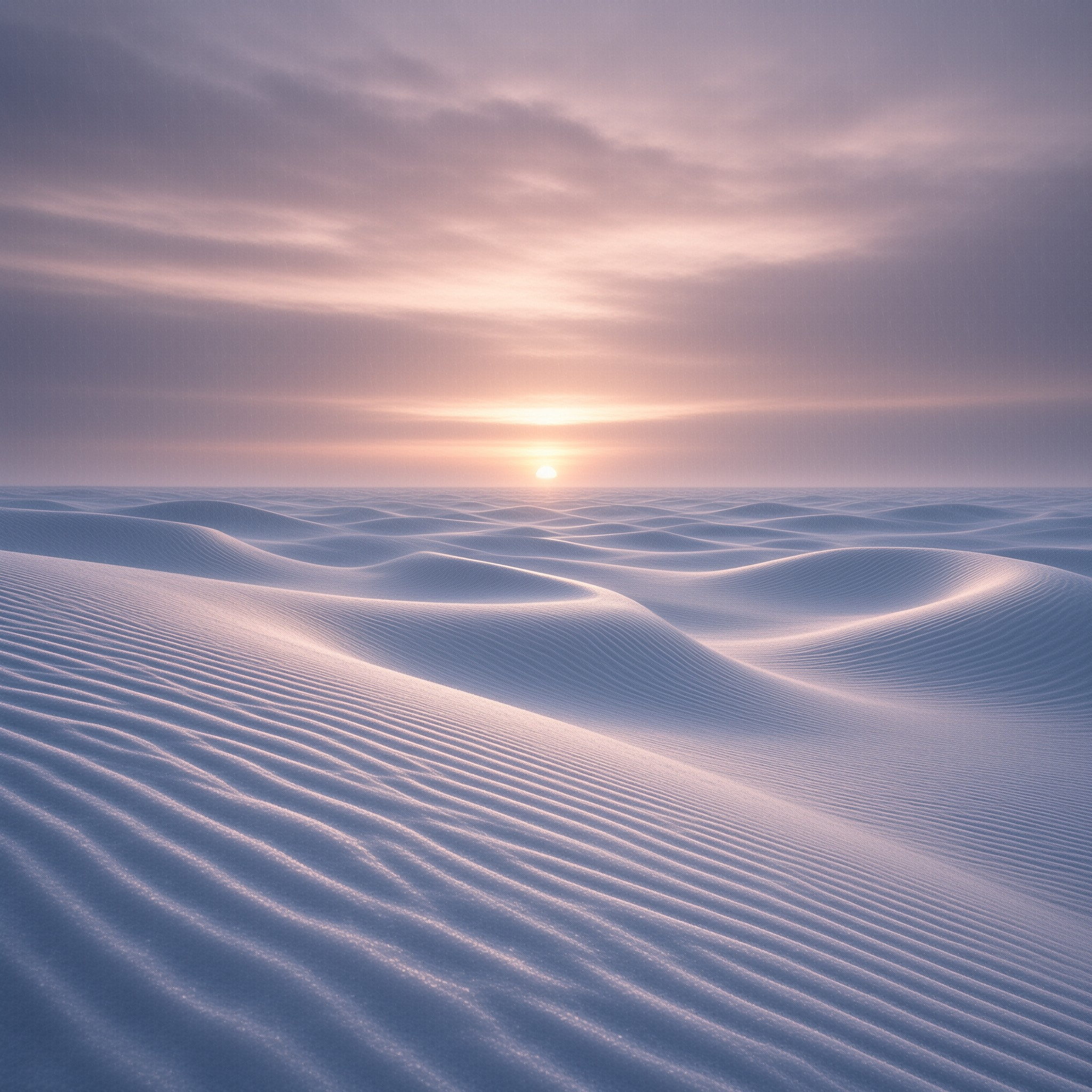 Desert Dunes at Sunset