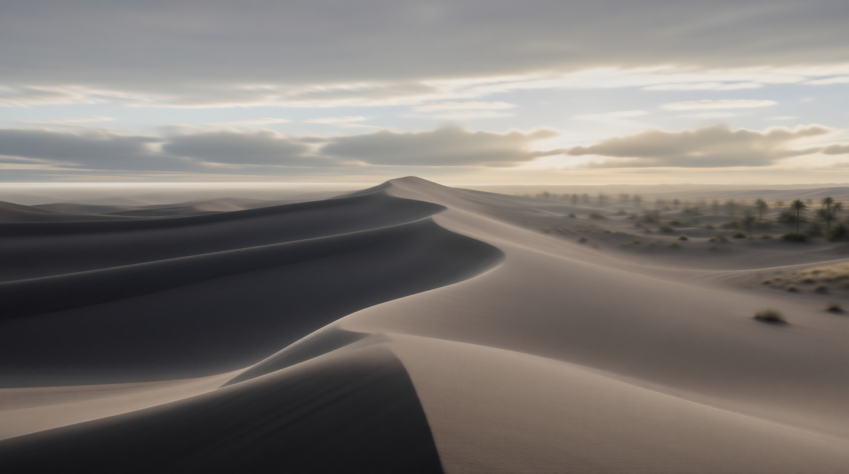 Desert Dunes at Sunset