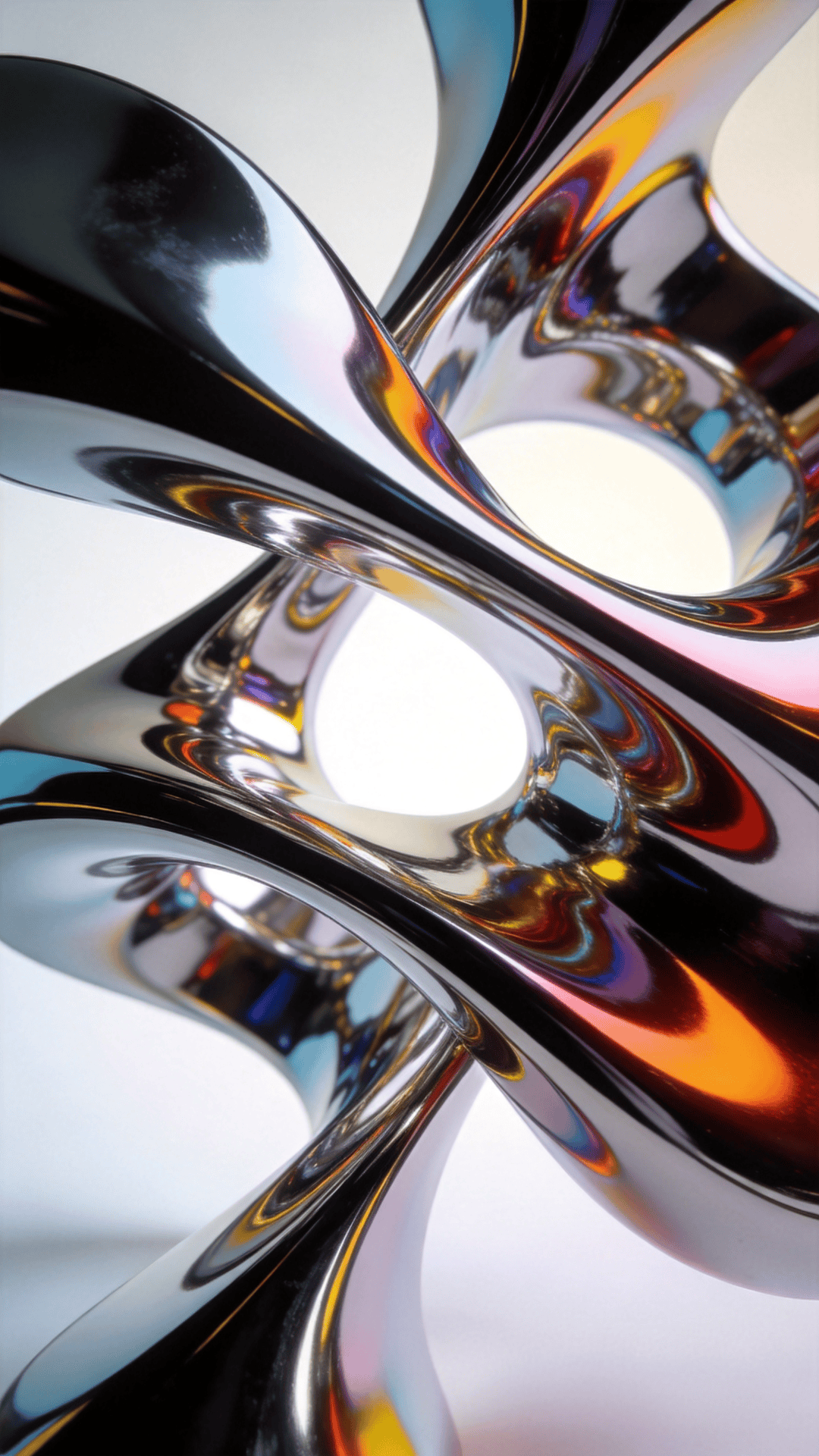Liquid Chrome, Metallic Impossible Shape