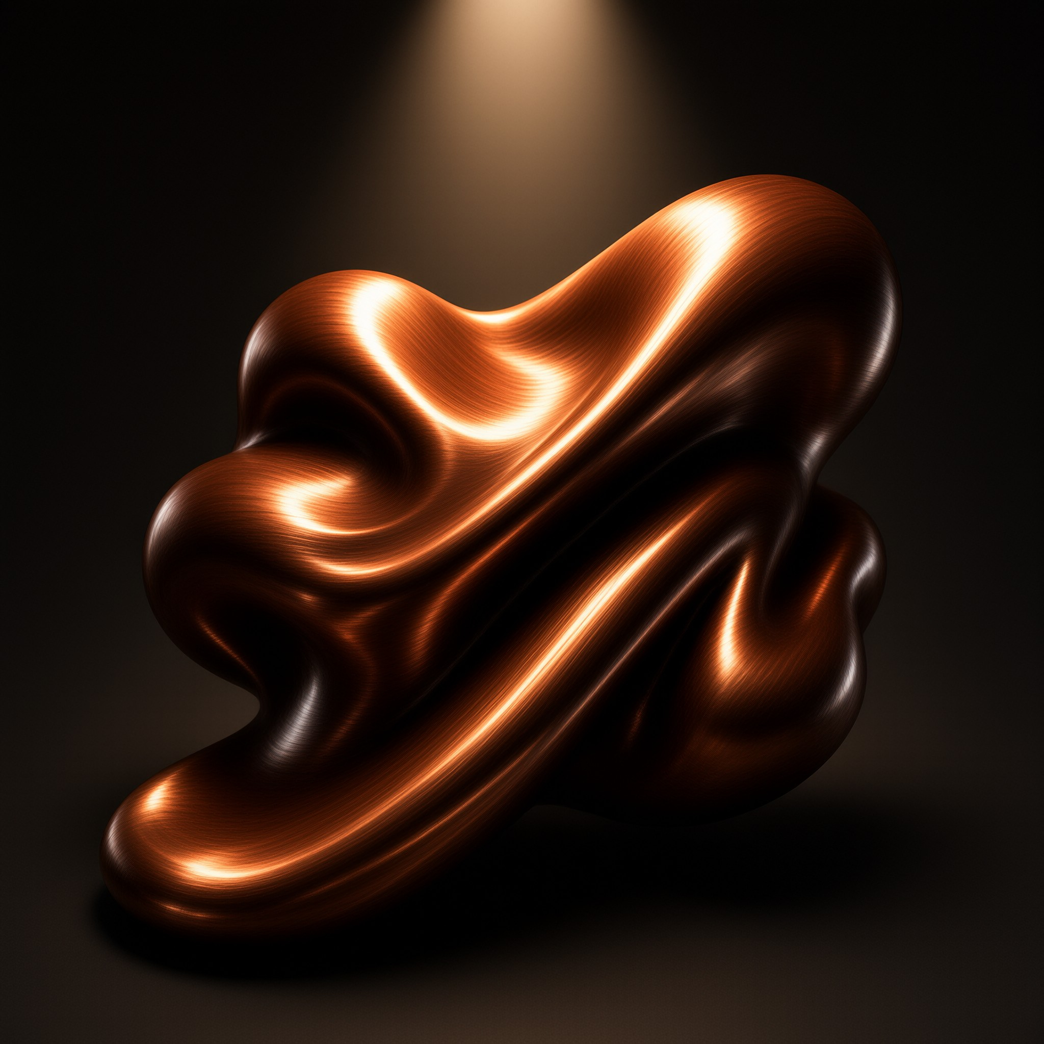Abstract Metallic Form