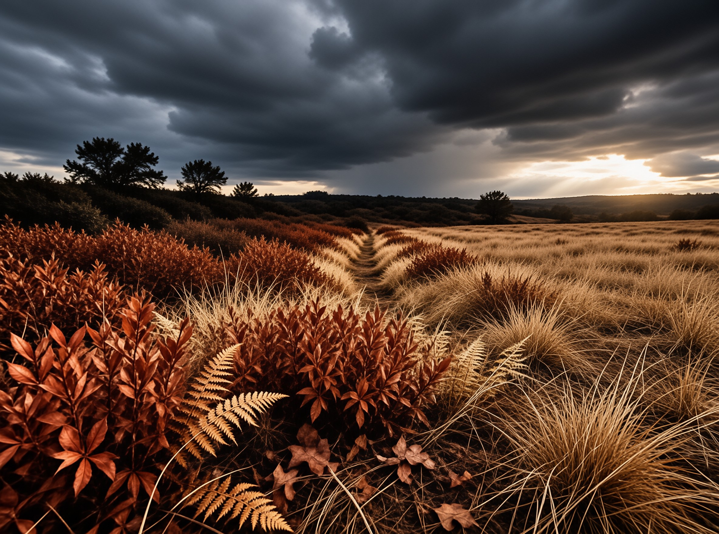Dramatic Autumn Landscape