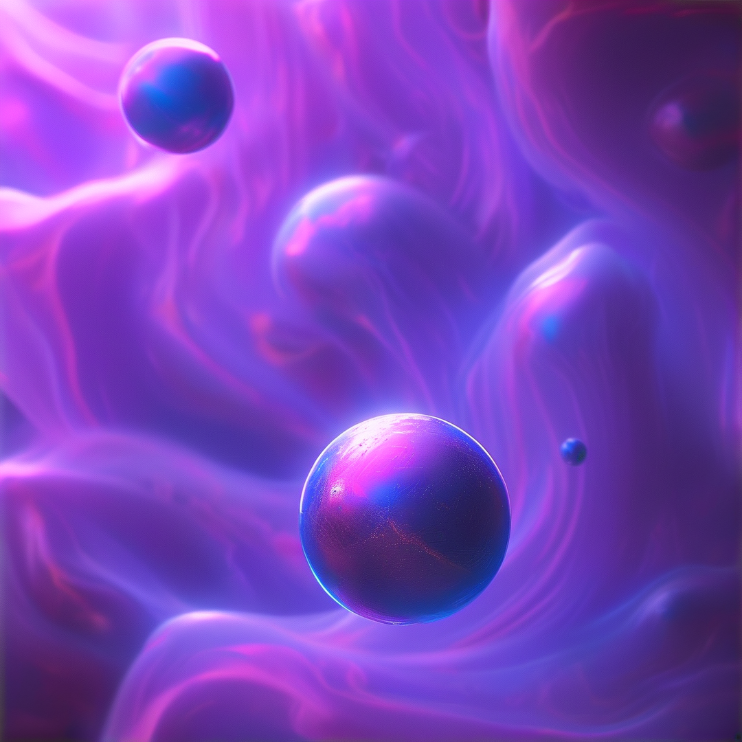 Cosmic Purple Spheres
