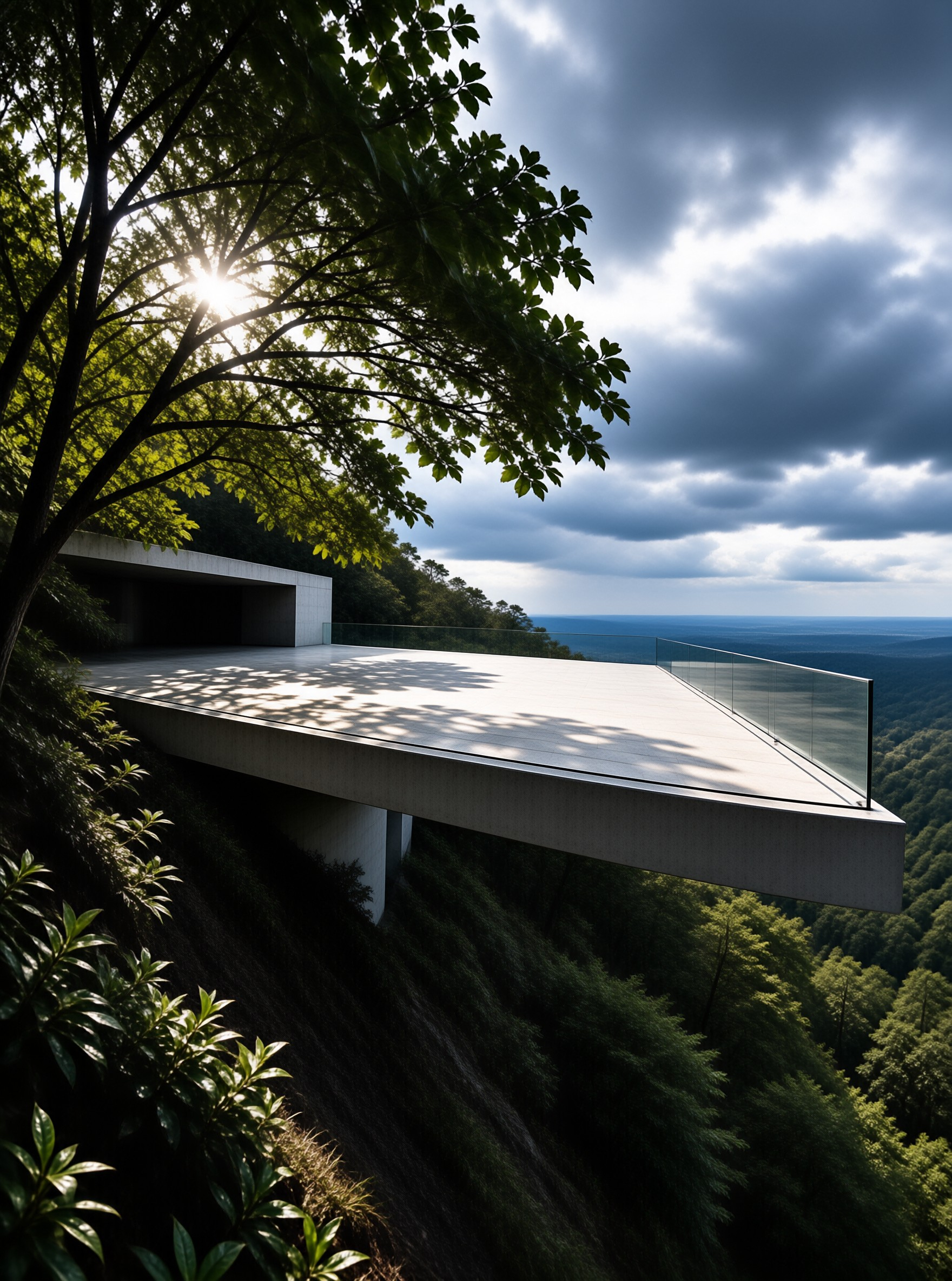 Modern Cliffside Architecture