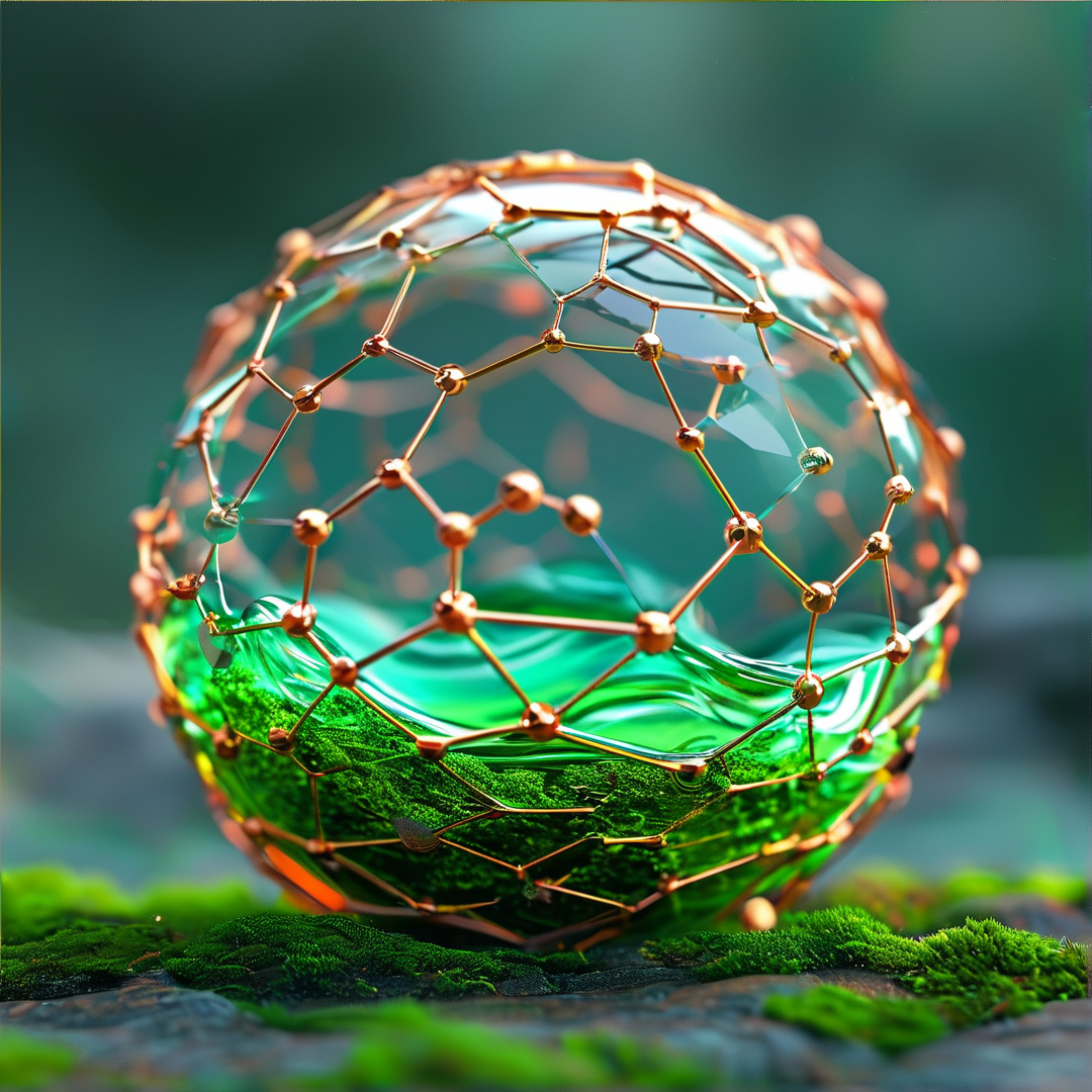 Golden Geometric Sphere