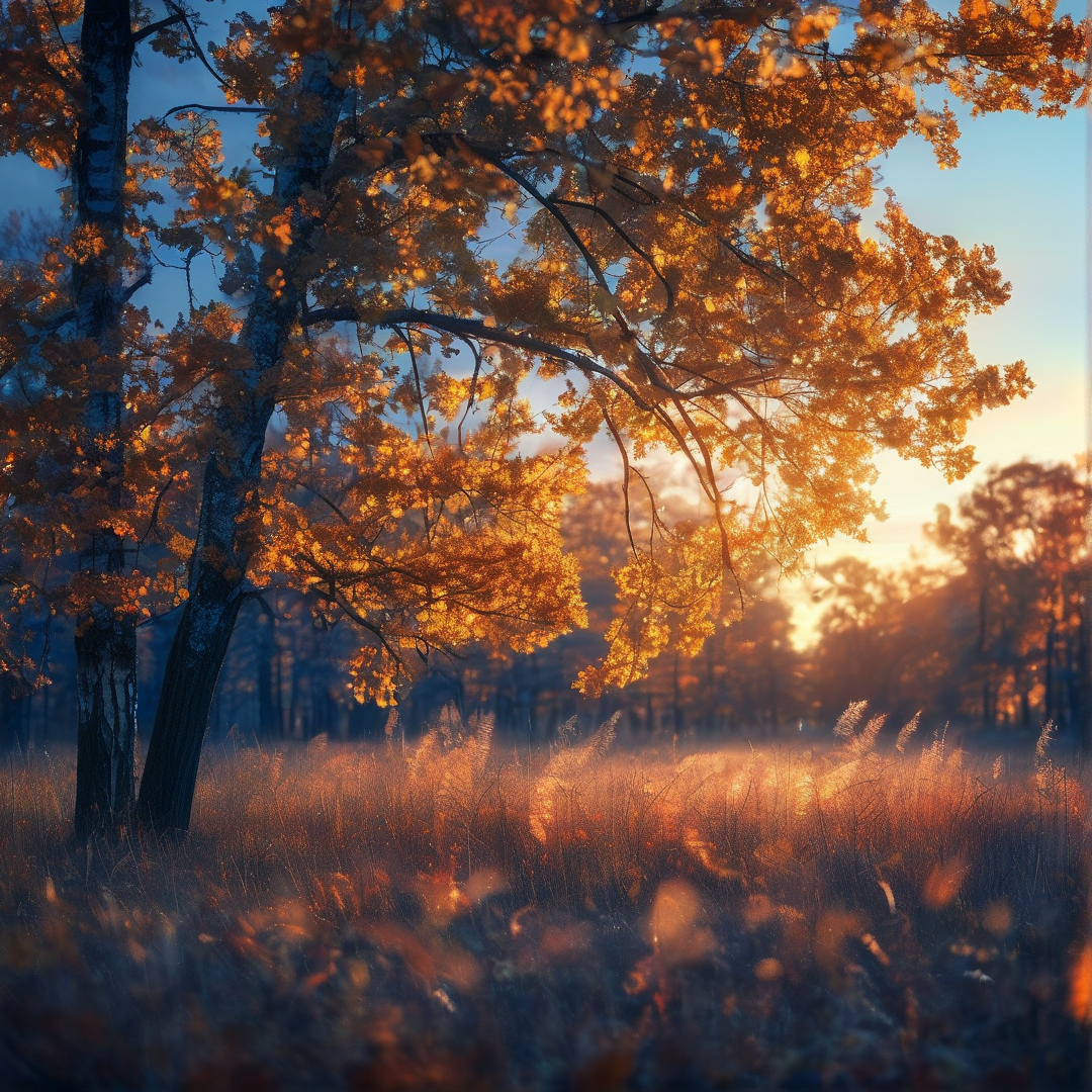 Golden Autumn Forest