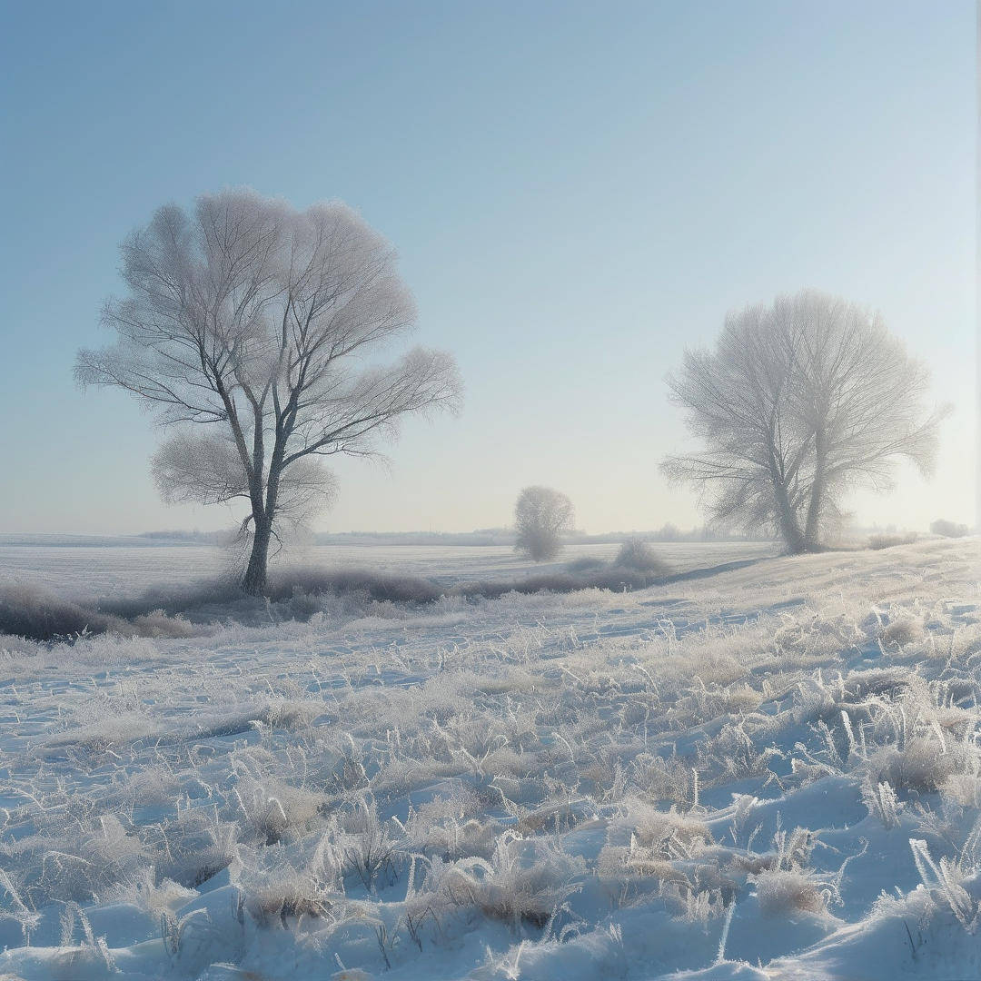 Frosty Winter Landscape