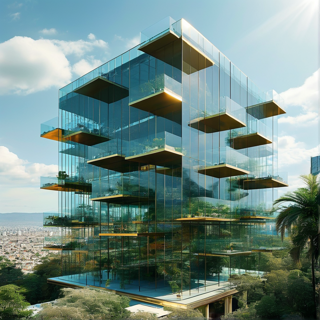 Modern Glass Building