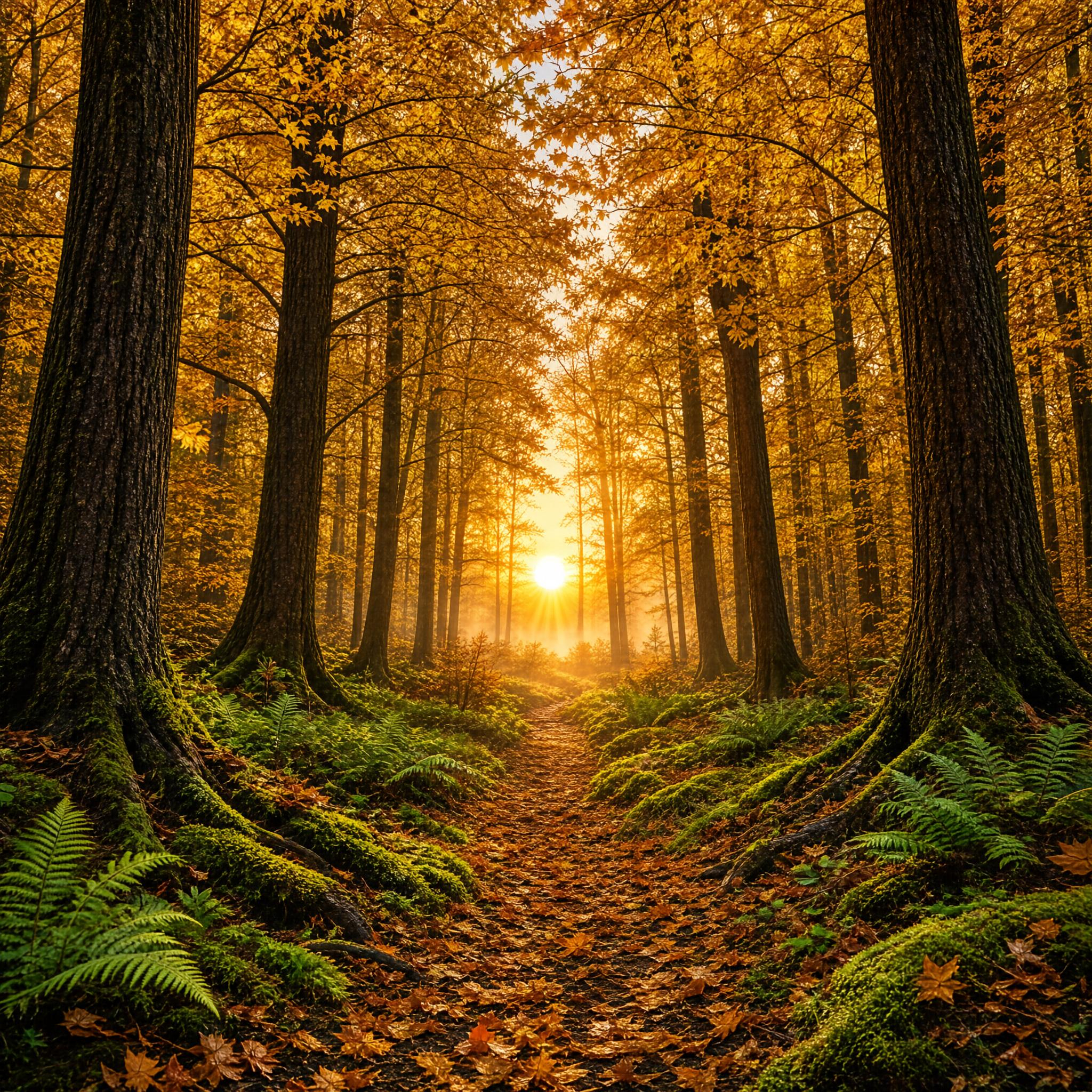 Autumn Forest Path
