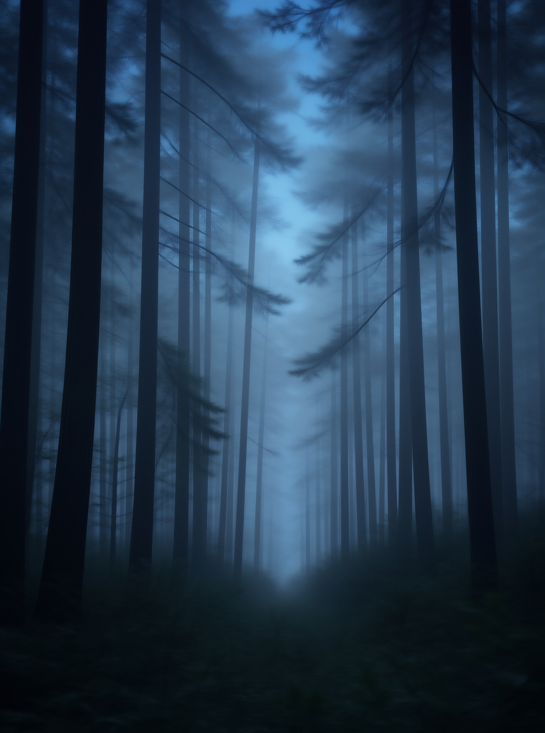 Misty Forest Atmosphere